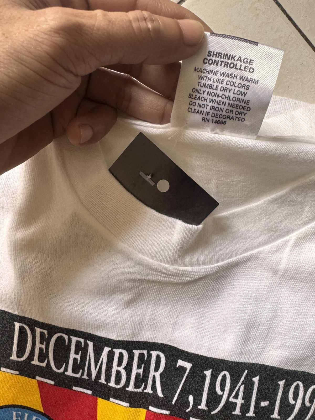 Vintage VINTAGE 90s 50 aniversary PEARL HARBOUR TRUE EVENT Size US XL / EU 56 / 4 - 11 Thumbnail