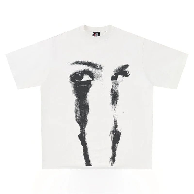Vintage faces art graphic tee y2k vintage style white tshirt Size US M / EU 48-50 / 2 - 1 Thumbnail