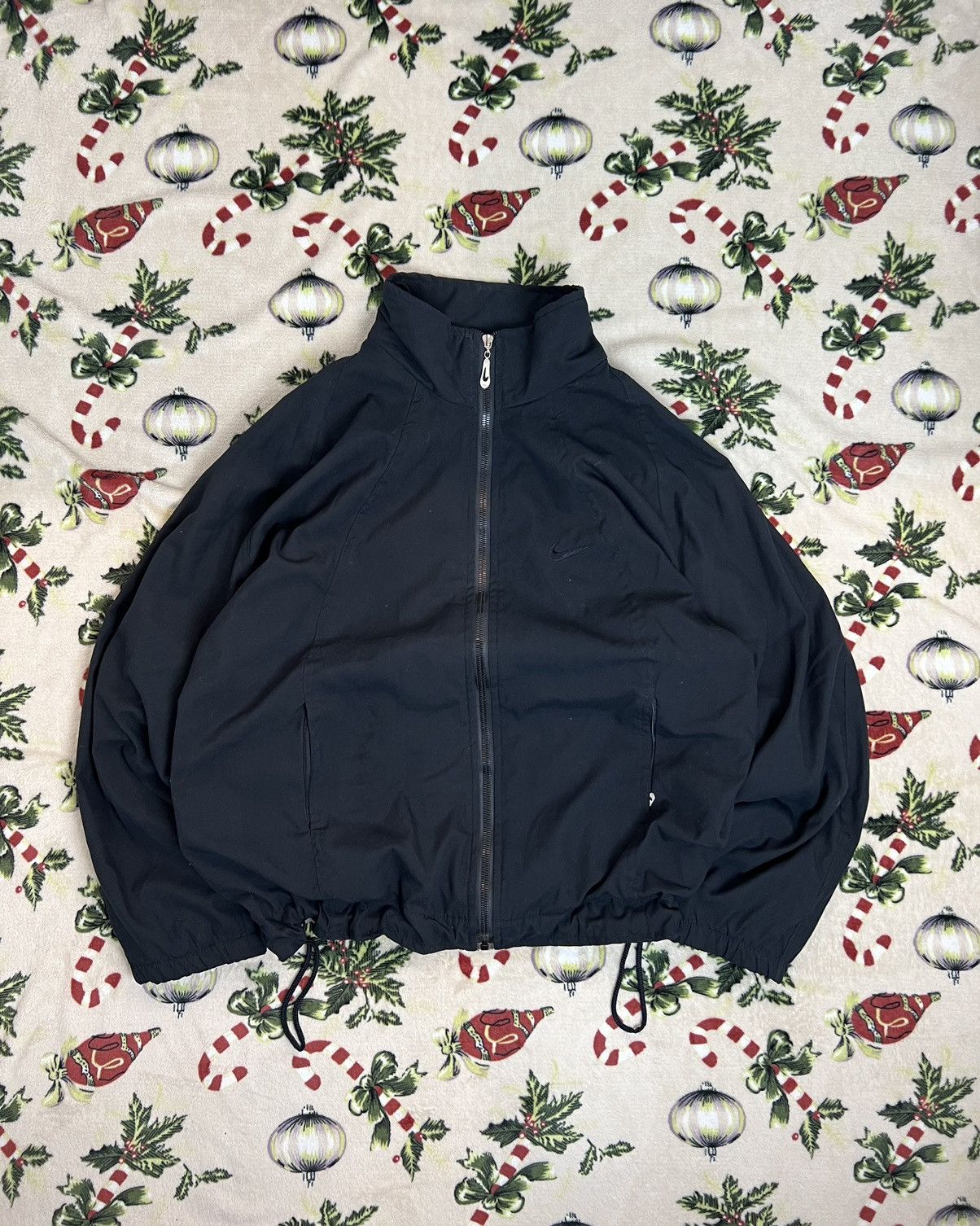 NIKE VINTAGE DOUBLE LOGO OVERSIZE GORPCORE LIGHT JACKET