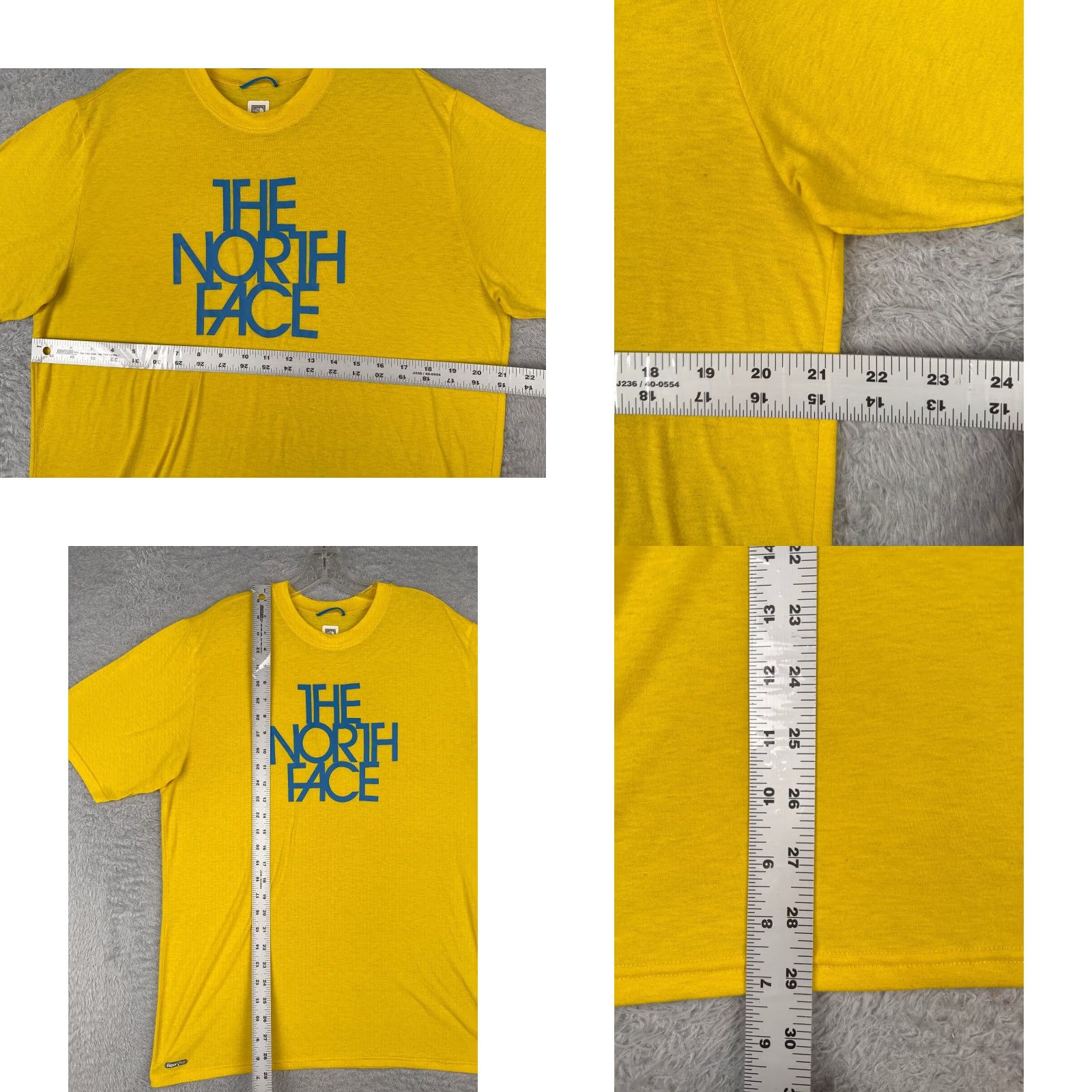 The North Face The North Face Shirt Men Medium Yellow Crew Neck Vaporwick Polyester Blend READ Size US M / EU 48-50 / 2 - 8 Thumbnail