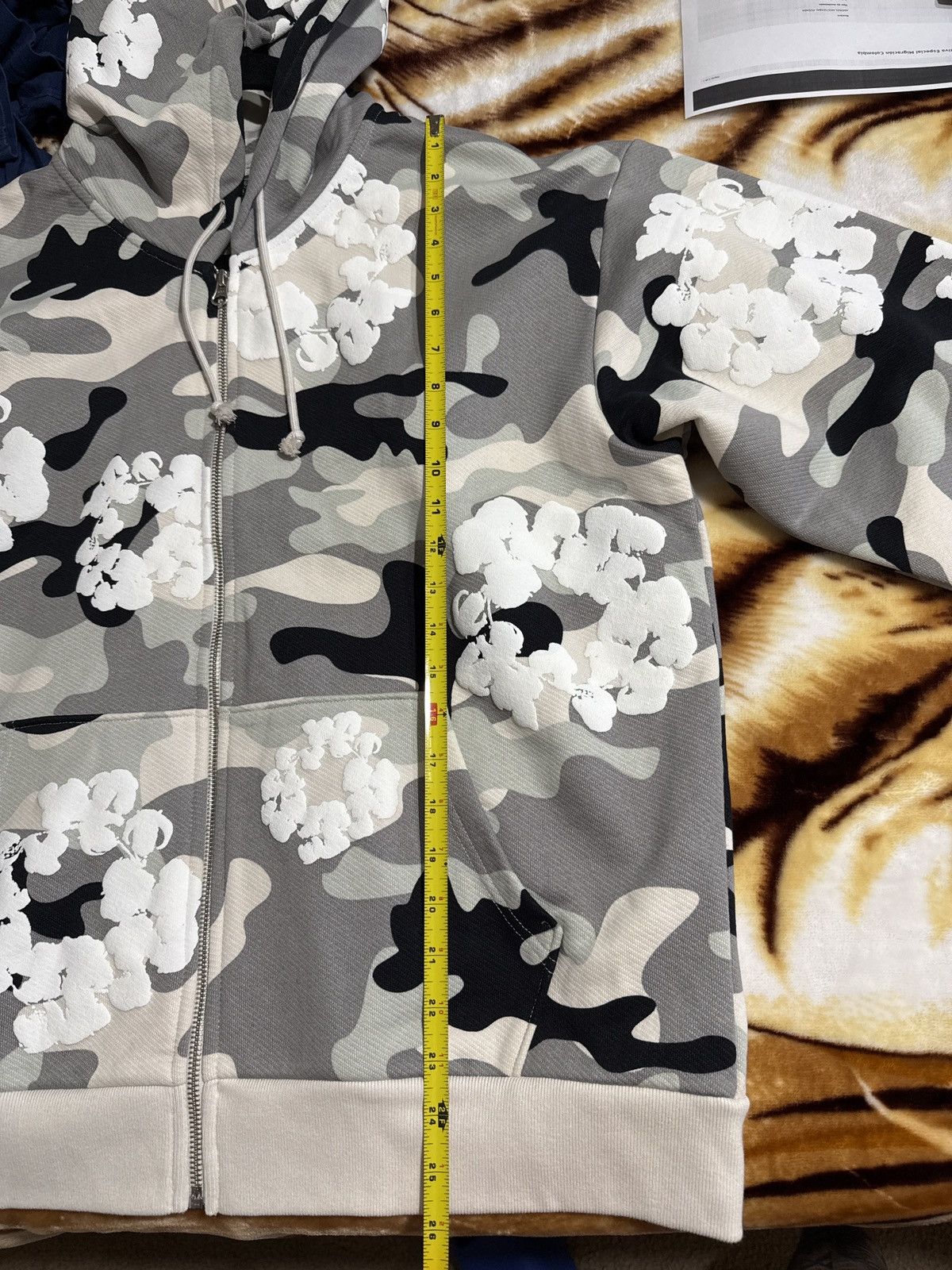 DENIM TEARS Denim tears snow camo wreath zip hoodie xl Size US XL / EU 56 / 4 - 4 Thumbnail