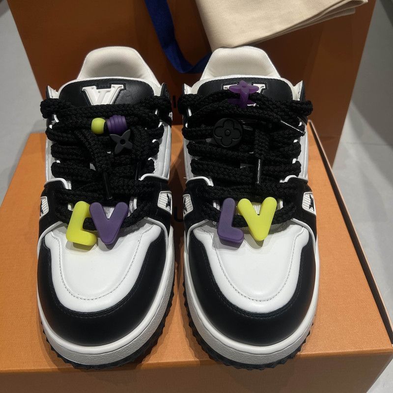 Louis Vuitton Louis Vuitton Trainer Maxi Low-Top Sneakers -2508 Size US 8.5 / EU 41-42 - 2 Thumbnail