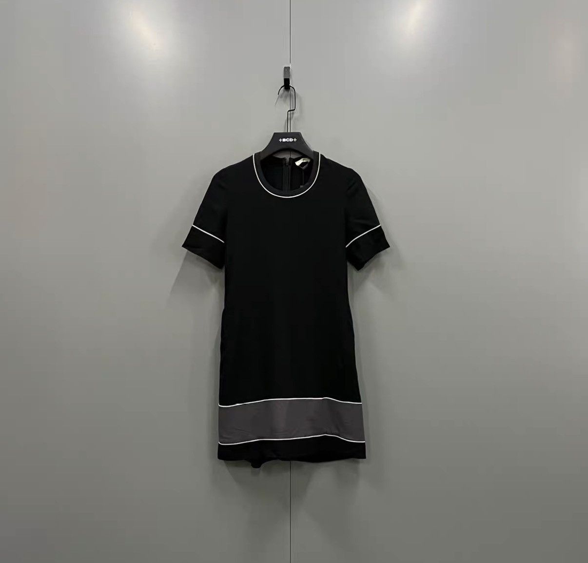 Fendi FENDI Black Line Round Neck Dress J41 Size S / US 4 / IT 40 - 1 Thumbnail