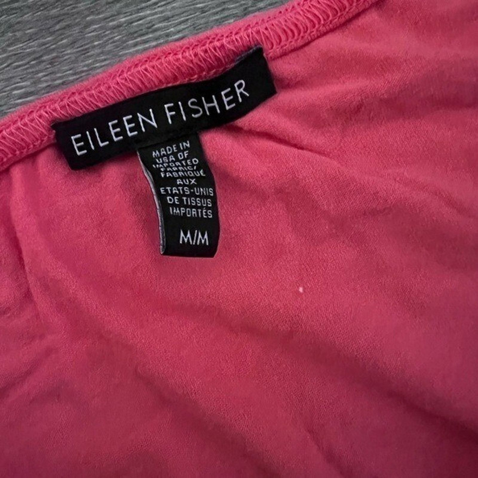 Eileen Fisher Eileen Fisher midi dress peach stretch jersey size M A000284 Size M / US 6-8 / IT 42-44 - 7 Thumbnail