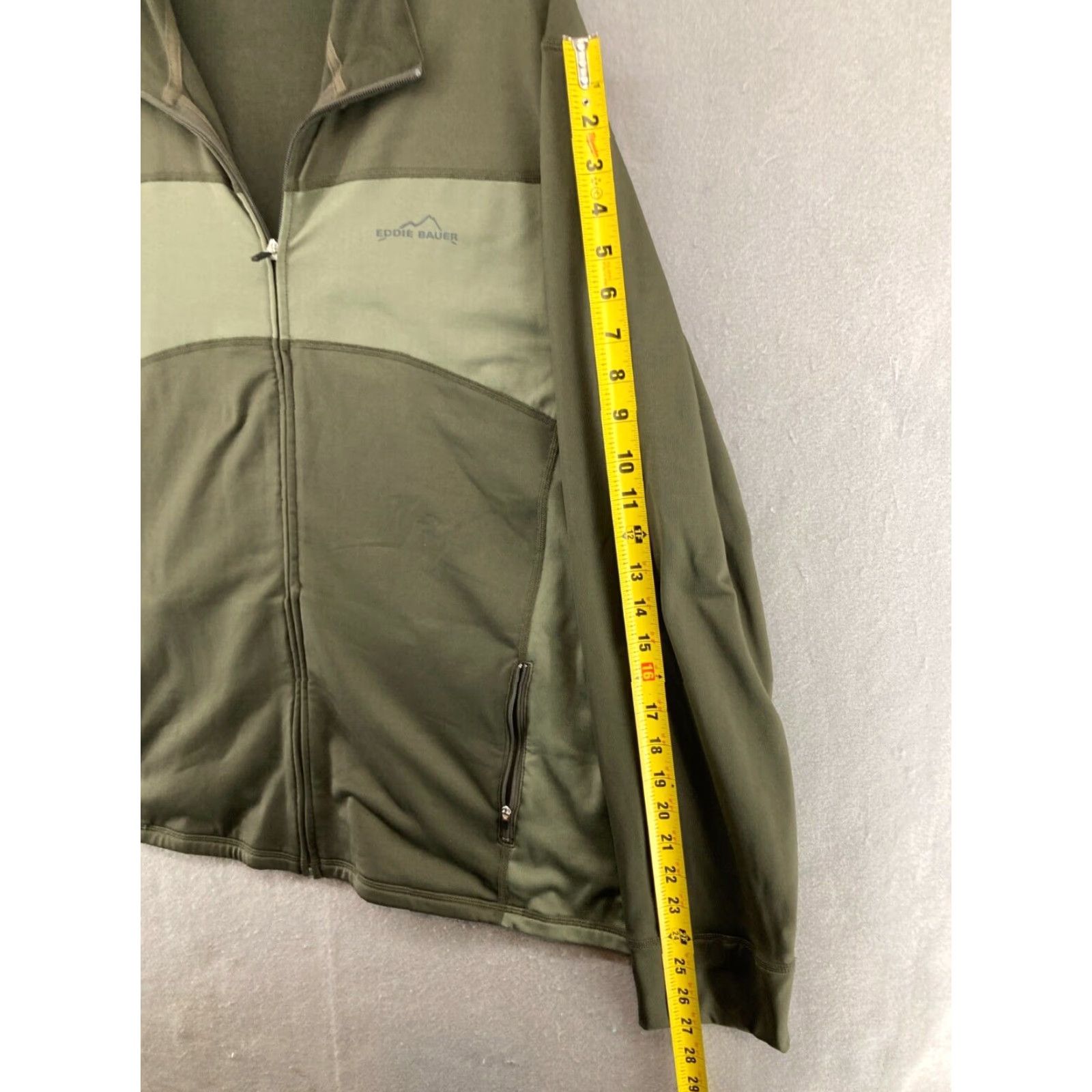 Eddie Bauer Eddie Bauer Mens Jacket XL Green Full Zip Windbreaker Outdoor Fall Winter Spring Size US XL / EU 56 / 4 - 4 Thumbnail