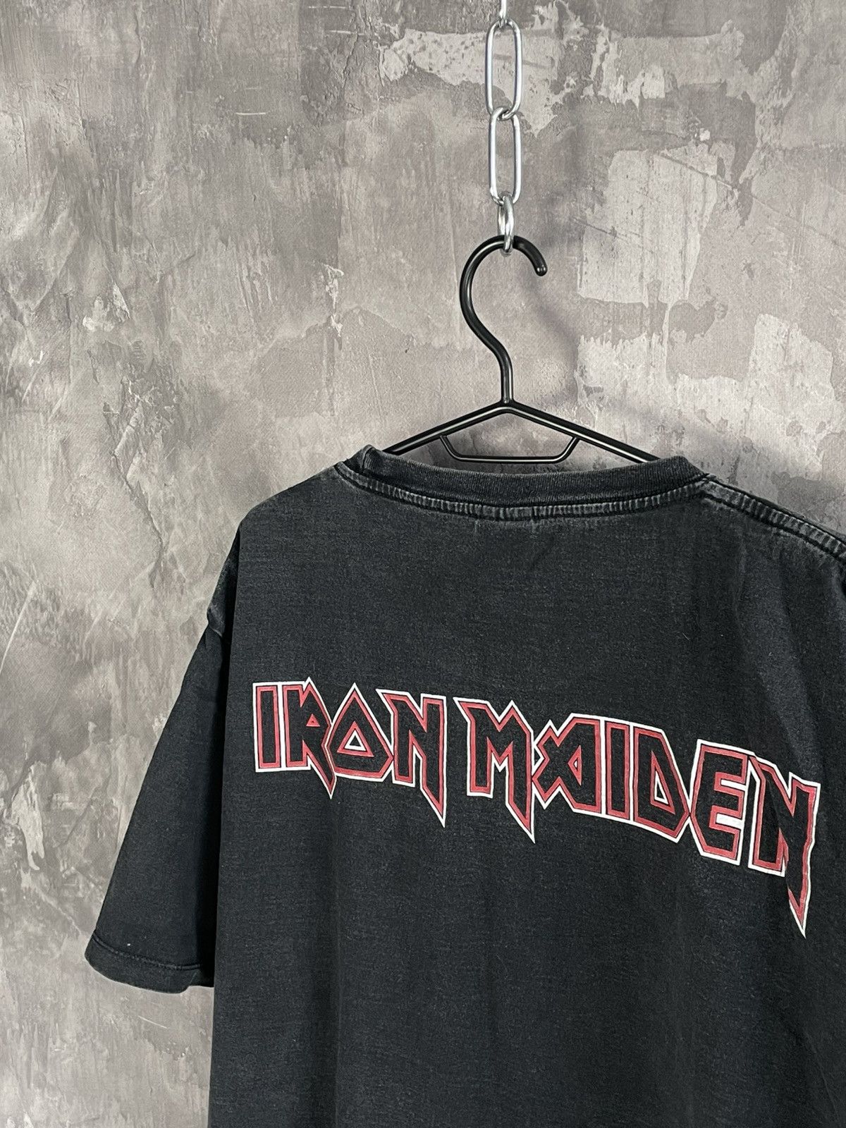 Vintage Iron Maiden Vintage Grunge Vibe Rock t-shirt Size US XL / EU 56 / 4 - 8 Thumbnail