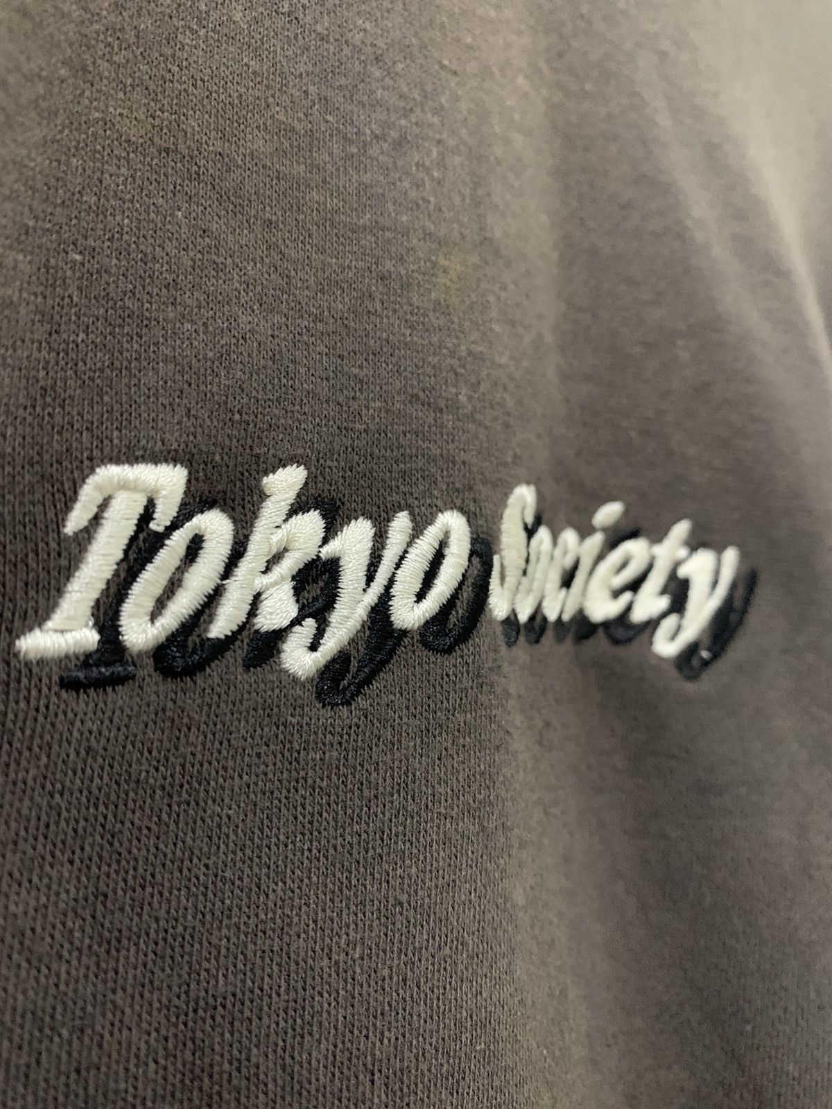 Japanese Brand WEGO TOKYO SOCIETY HOODIE BIG BACK PRINT Size L / US 10 / IT 46 - 3 Thumbnail