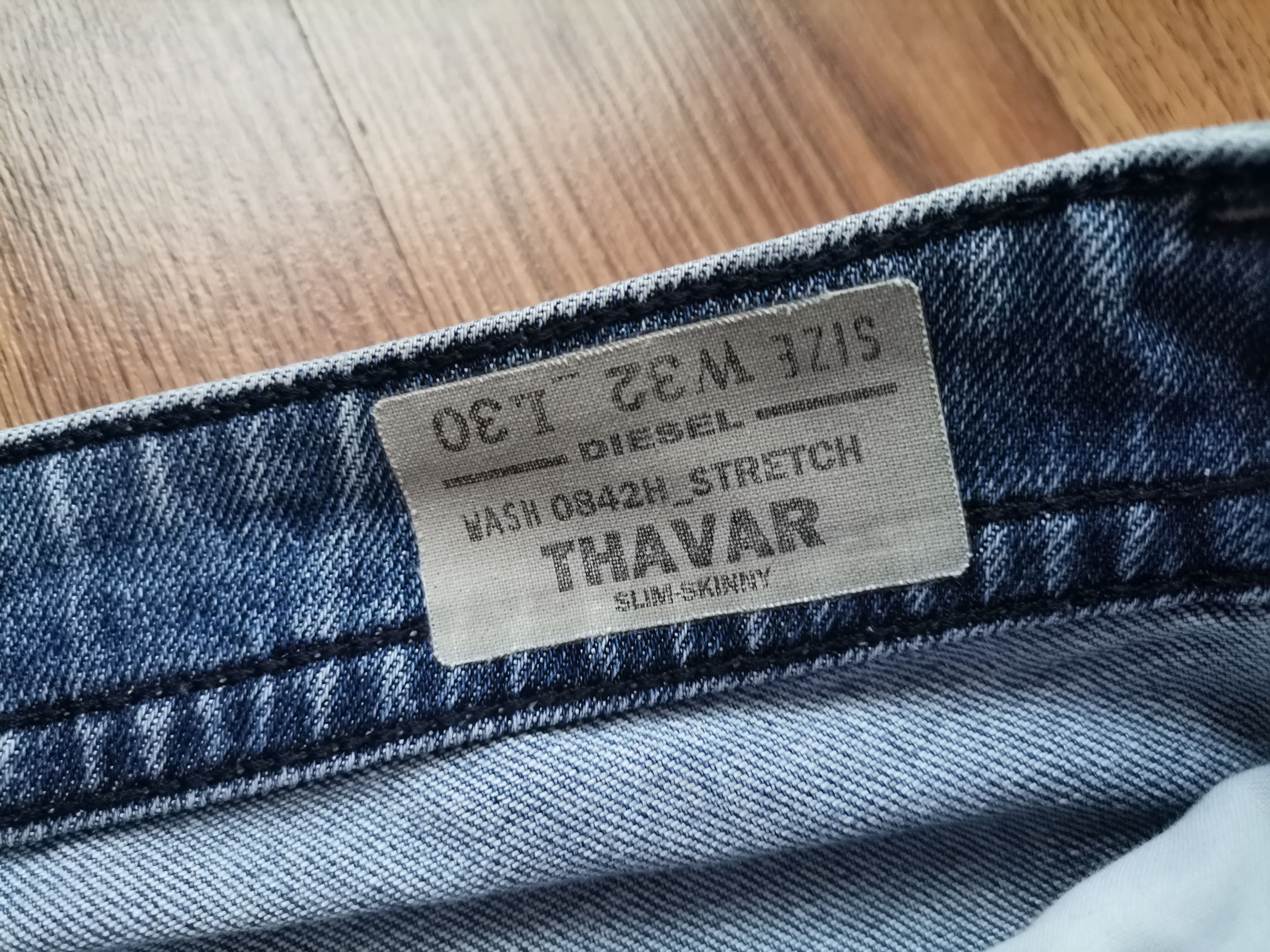 Diesel Diesel Thavar Jeans Size US 33 - 2 Thumbnail