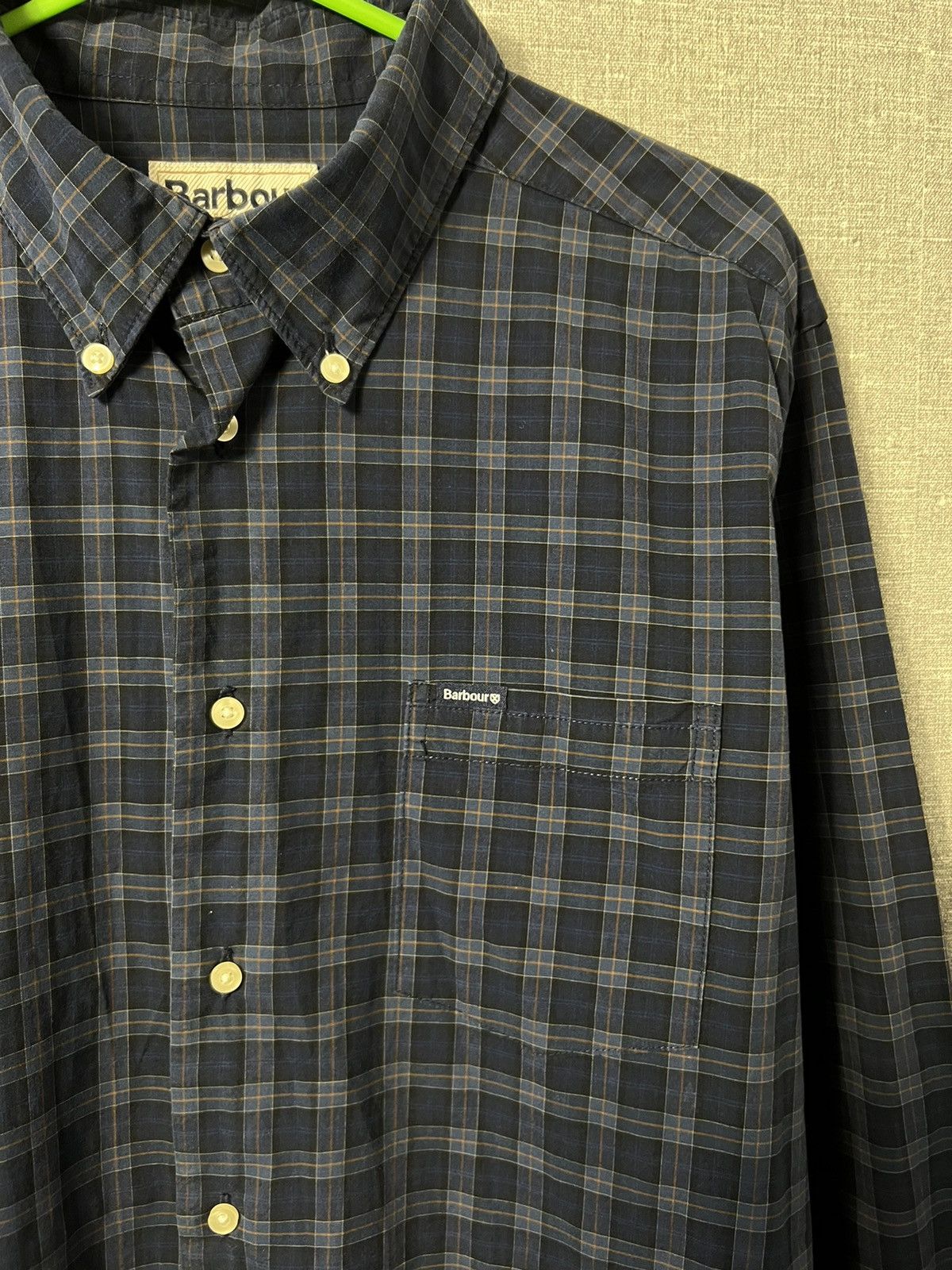 Barbour Barbour Button Up‎ Long Sleeve Checkered Shirt Size US L / EU 52-54 / 3 - 3 Thumbnail