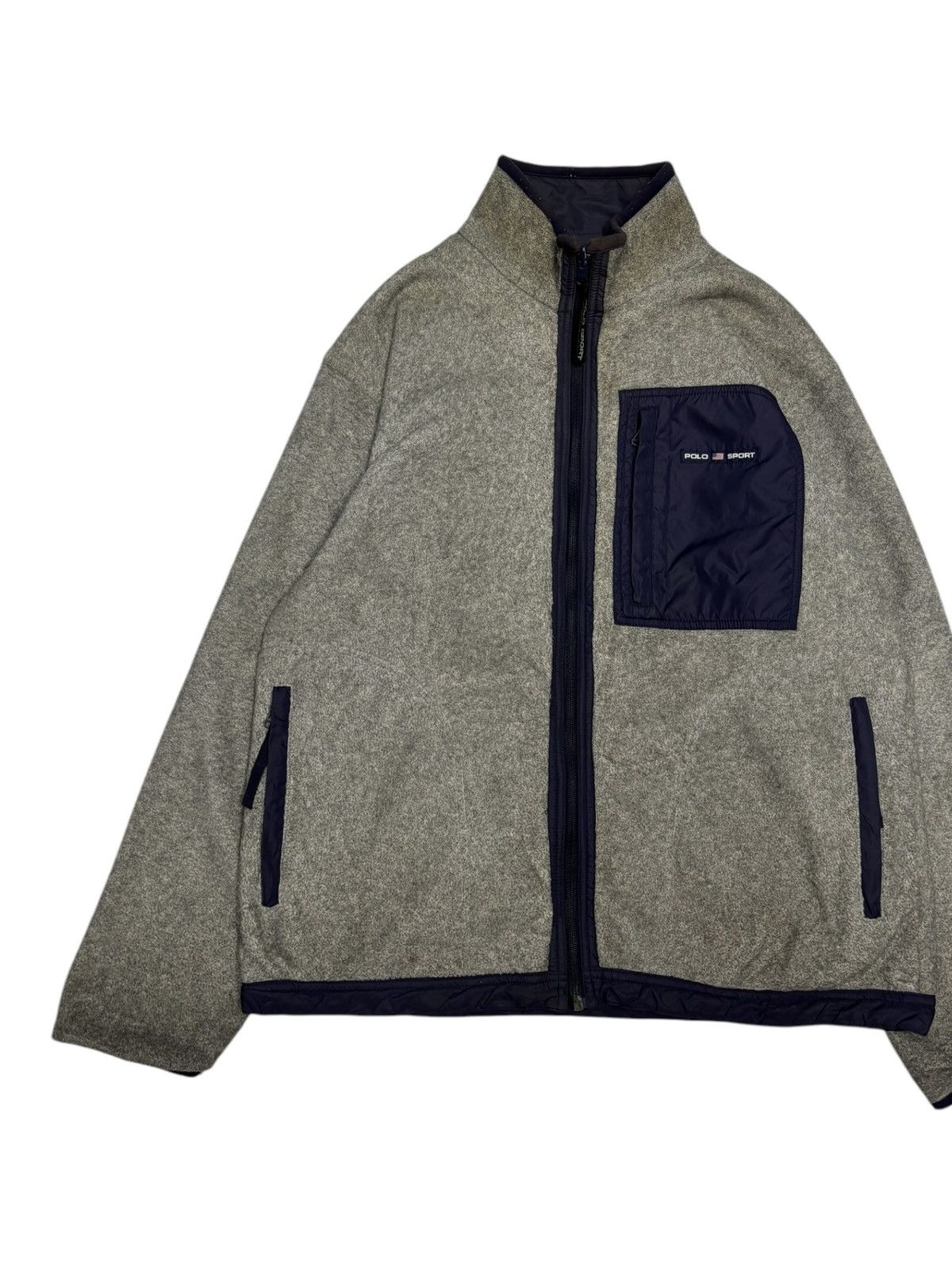 Polo Ralph Lauren 🔥POLO SPORT RALPH LAUREN HYBRID FLEECE NYLON REVERSIBLE Size US M / EU 48-50 / 2 - 13 Thumbnail