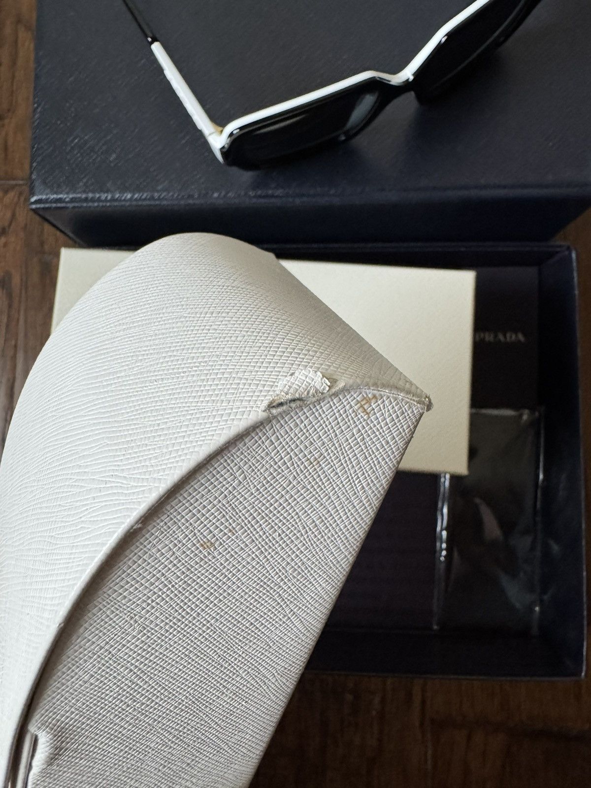 Prada Prada Monochrome Sunglasses Size ONE SIZE - 10 Thumbnail