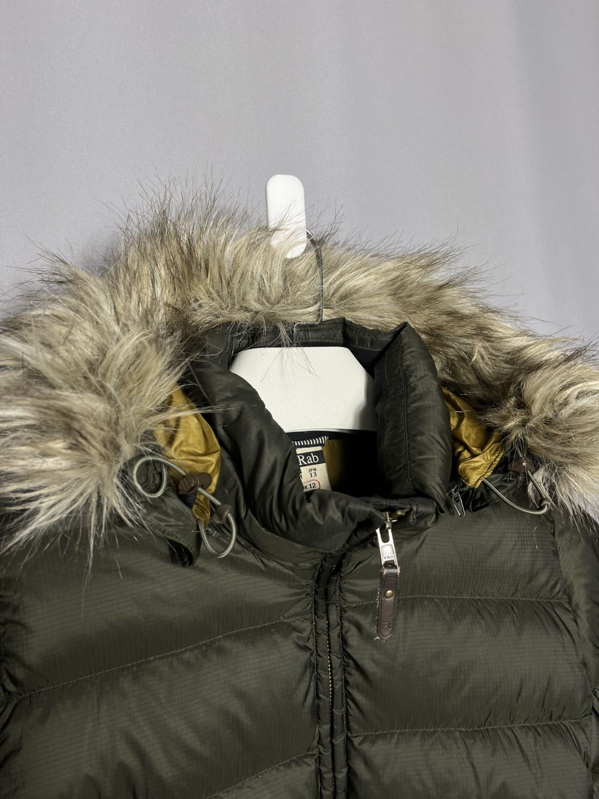 Rab RAB Women's Deep Cover Down Parka QDA-76 Jacket Fur Size M / US 6-8 / IT 42-44 - 4 Thumbnail