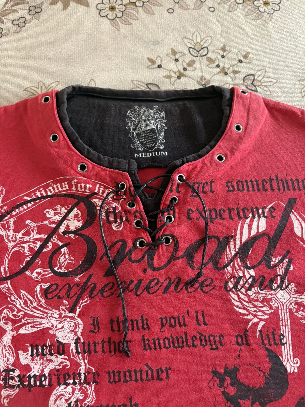 Japanese Brand Japanese Brand Double Layer Poem Design Style Size US M / EU 48-50 / 2 - 3 Thumbnail