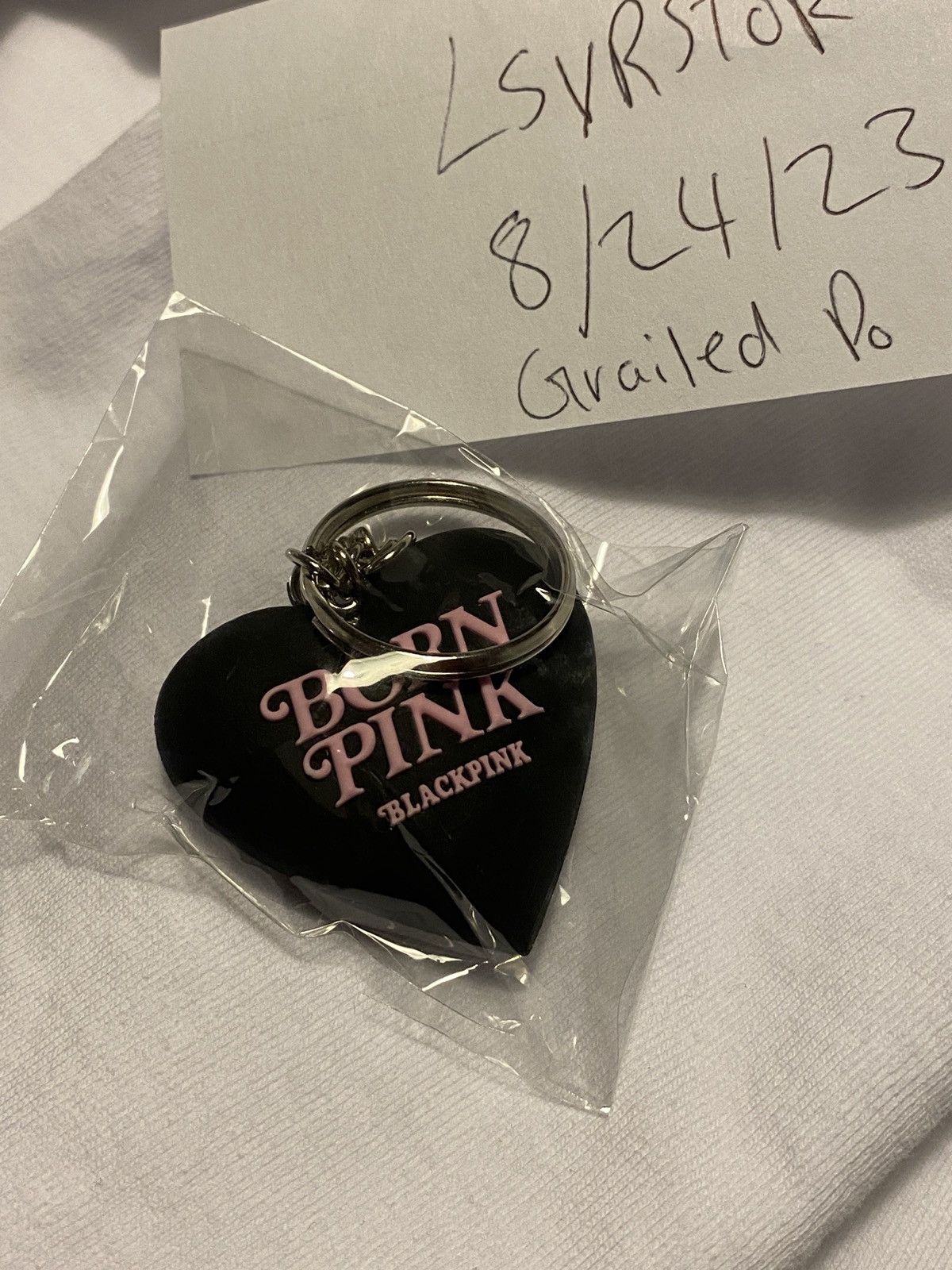 Other Verdy x BLACKPINK Heart Keychain last 1 Size ONE SIZE - 1 Thumbnail