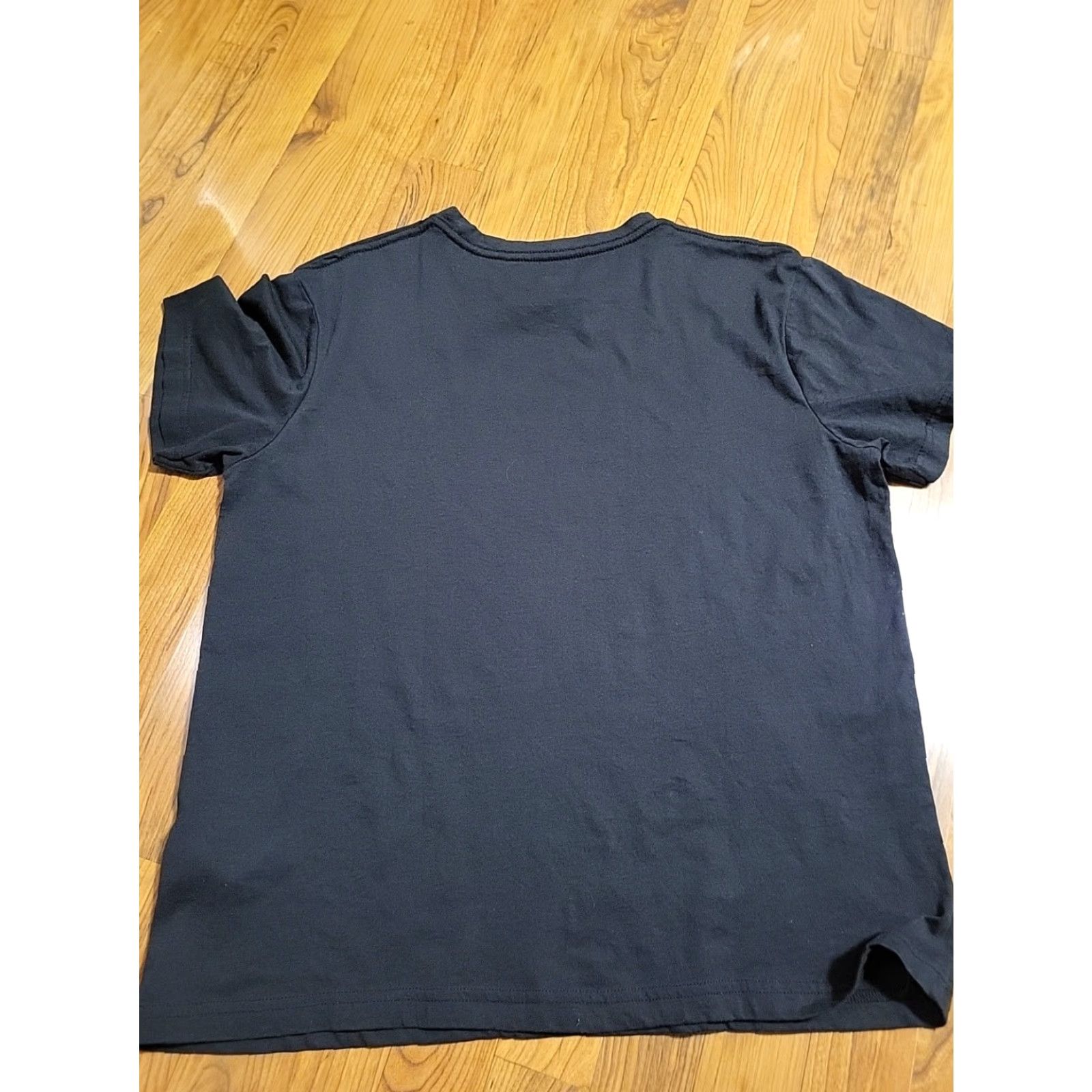 Vintage U.S. Army Shirt Black Large SS Crew Neck Short Sleeve Mens 42" Chest 26" Length EUC Size US L / EU 52-54 / 3 - 5 Thumbnail