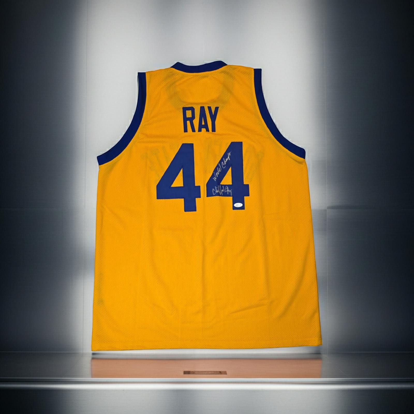 Other Clifford Ray Warriors Autographed Basketball Jersey JSA coa Size ONE SIZE - 1 Thumbnail