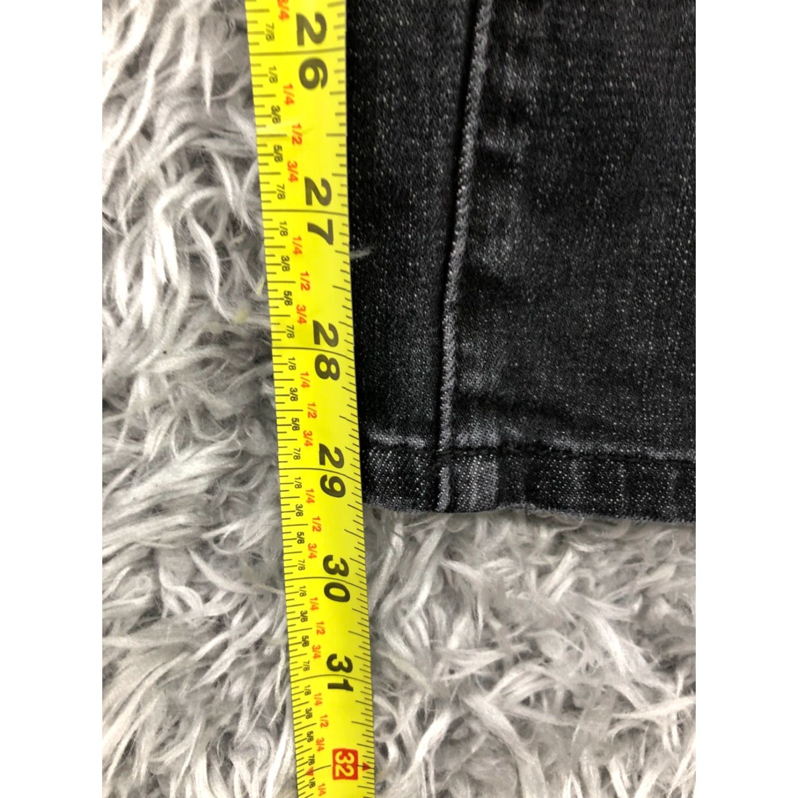 Vintage Cabi Jeans Slim Boyfriend Size 4 Womens Dark Wash Black Denim 5-Pocket Design Jeans Pattern: Solid Modern Womens Jeans Size 27" / US 4 / IT 40 - 4 Thumbnail