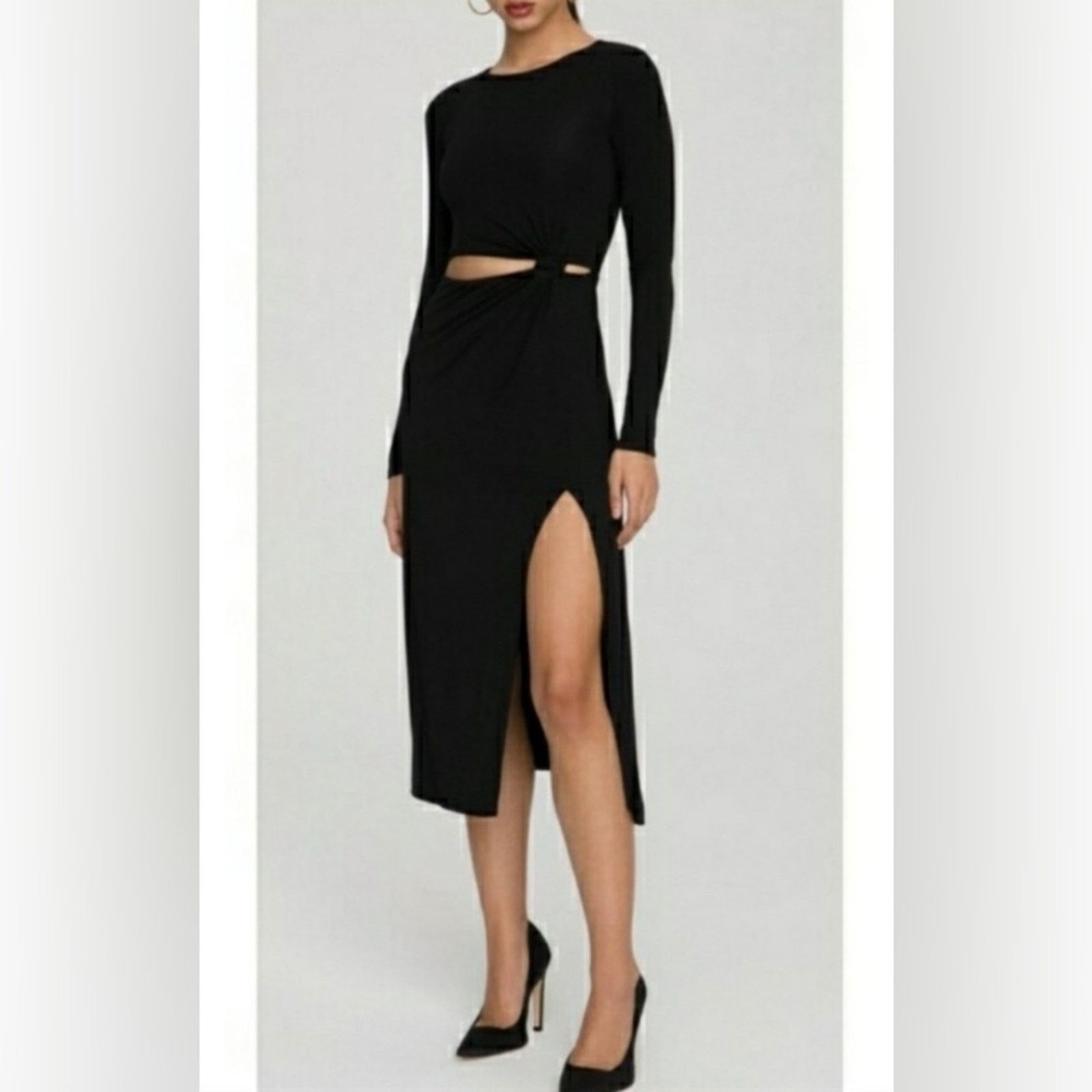 Good American NWT Good American Cut-Out Dress. Valentines date ready!💖 Size XS / US 0-2 / IT 36-38 - 1 Thumbnail