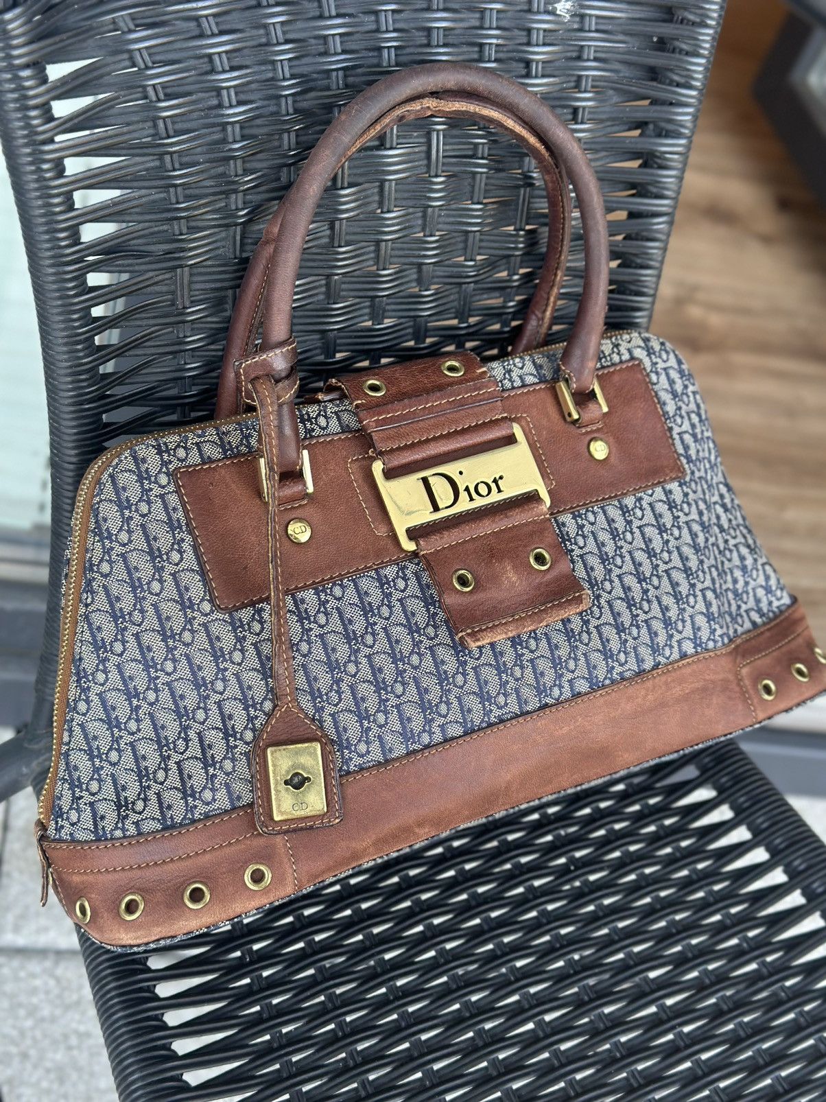 Dior Christian Dior Street Chic Dome Trotter Monogram Bag Size ONE SIZE - 2 Thumbnail
