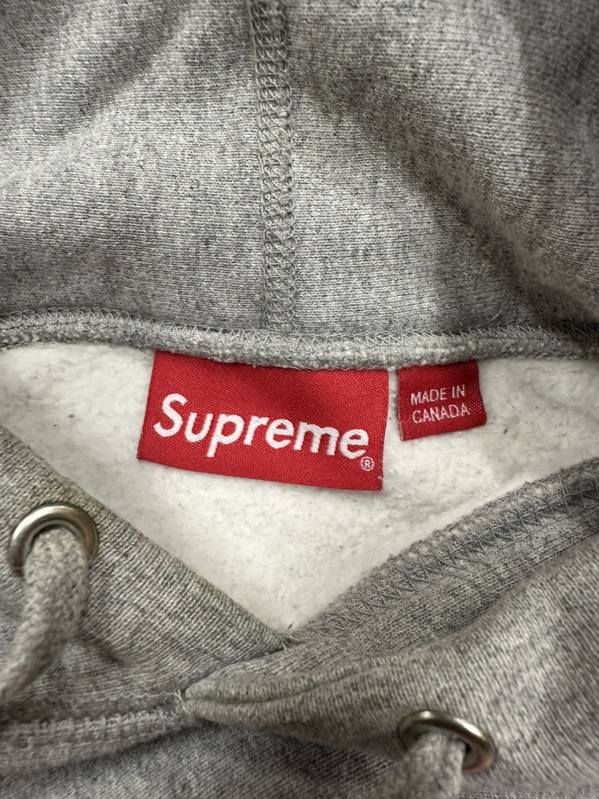 Supreme Supreme Box Logo Hooded Sweatshirt (FW17) Heather Grey Size US M / EU 48-50 / 2 - 3 Thumbnail
