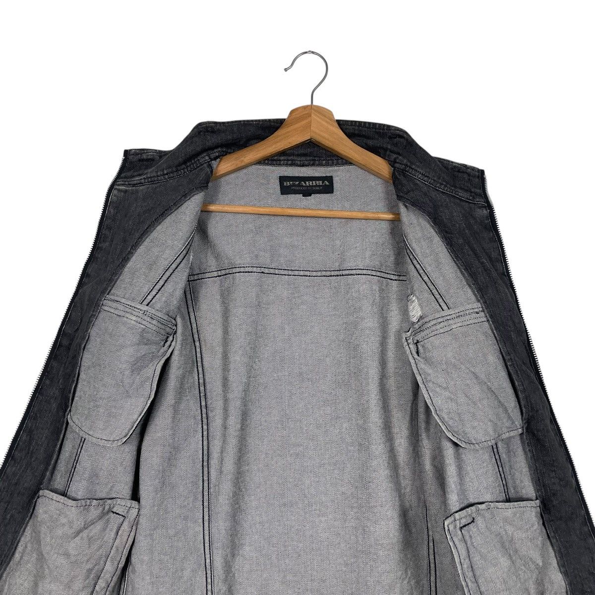 Japanese Brand Japanese Brand Bizarria Denim Jacket Size US S / EU 44-46 / 1 - 15 Thumbnail