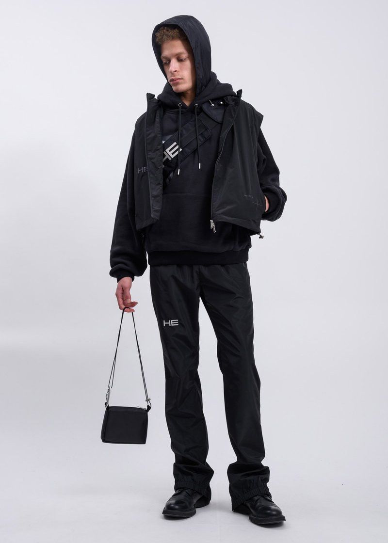 Heliot Emil o1mle0125 Raglan Hoodie in Black Size US XS / EU 42 / 0 - 6 Thumbnail