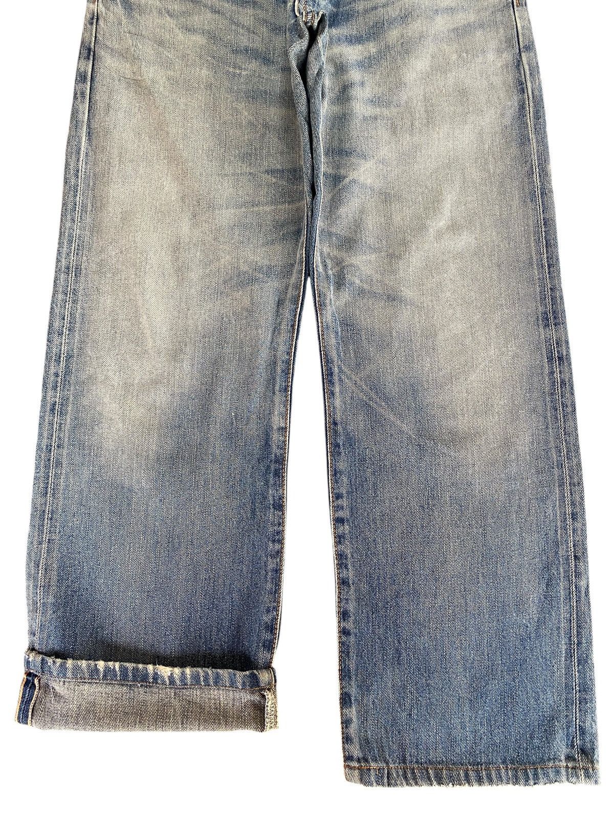 Edwin Insane Edwin 505 Orange Tab Selvedge Enough Baggy Jeans Size US 31 - 5 Thumbnail