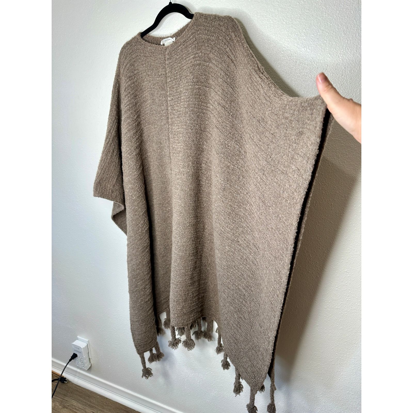 The Row The Row Follain Fringe Poncho Wool Cashmere Pullover Sweater Size ONE SIZE - 2 Thumbnail