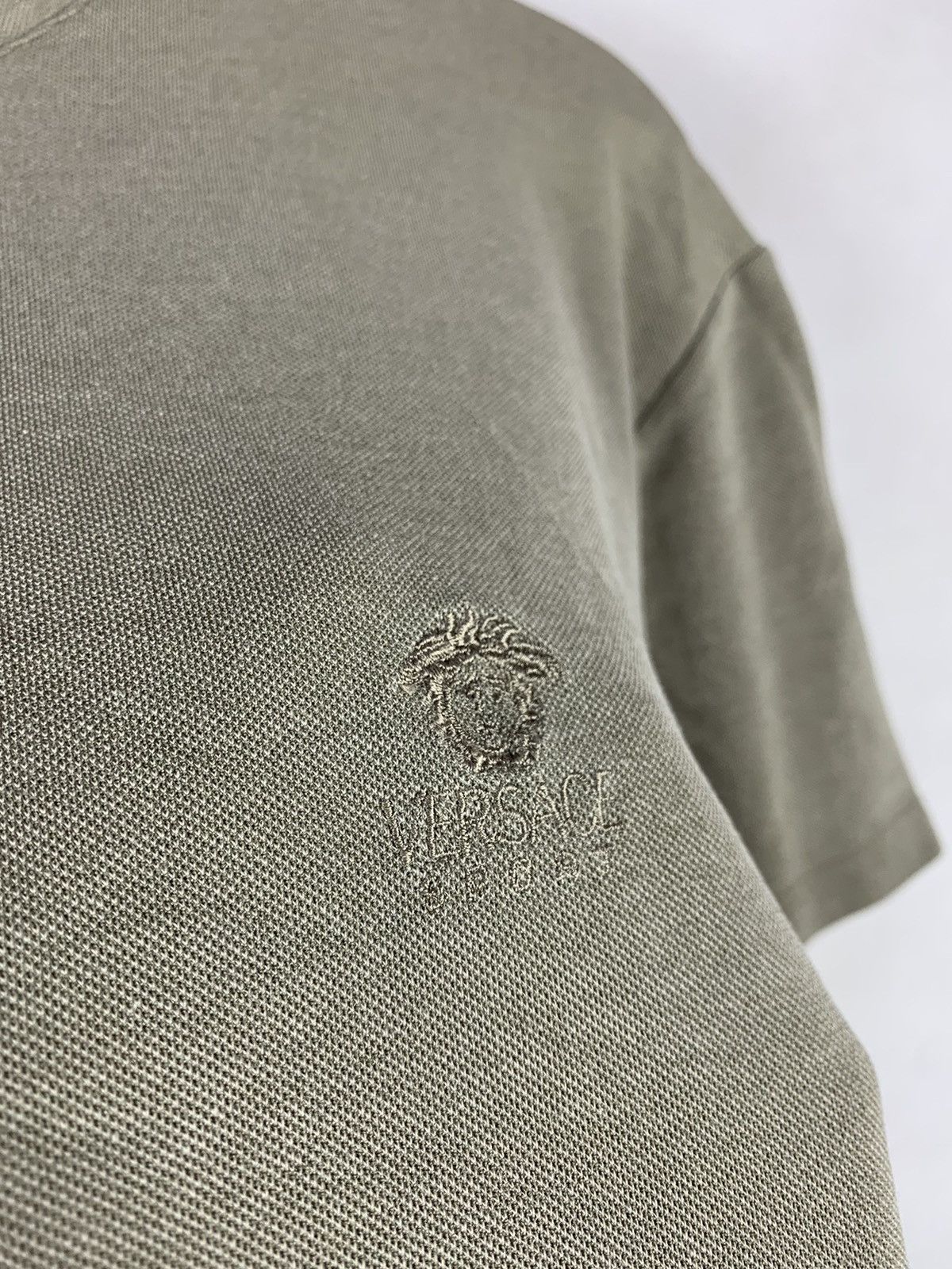 Versace × Vintage Rare! Vintage Versace Sport Small Logo Tops Tee Size US M / EU 48-50 / 2 - 4 Thumbnail