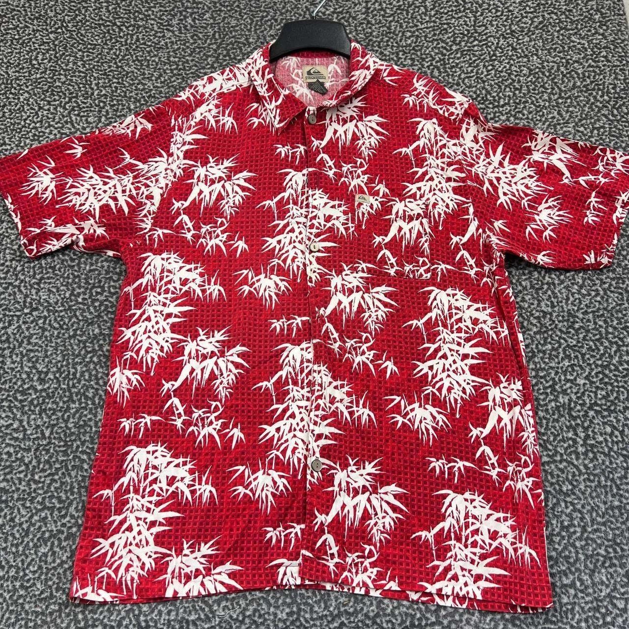Quiksilver Vinatge Quiksilver Shirt Men Hawaiian Button Up XL Size US XL / EU 56 / 4 - 1 Thumbnail