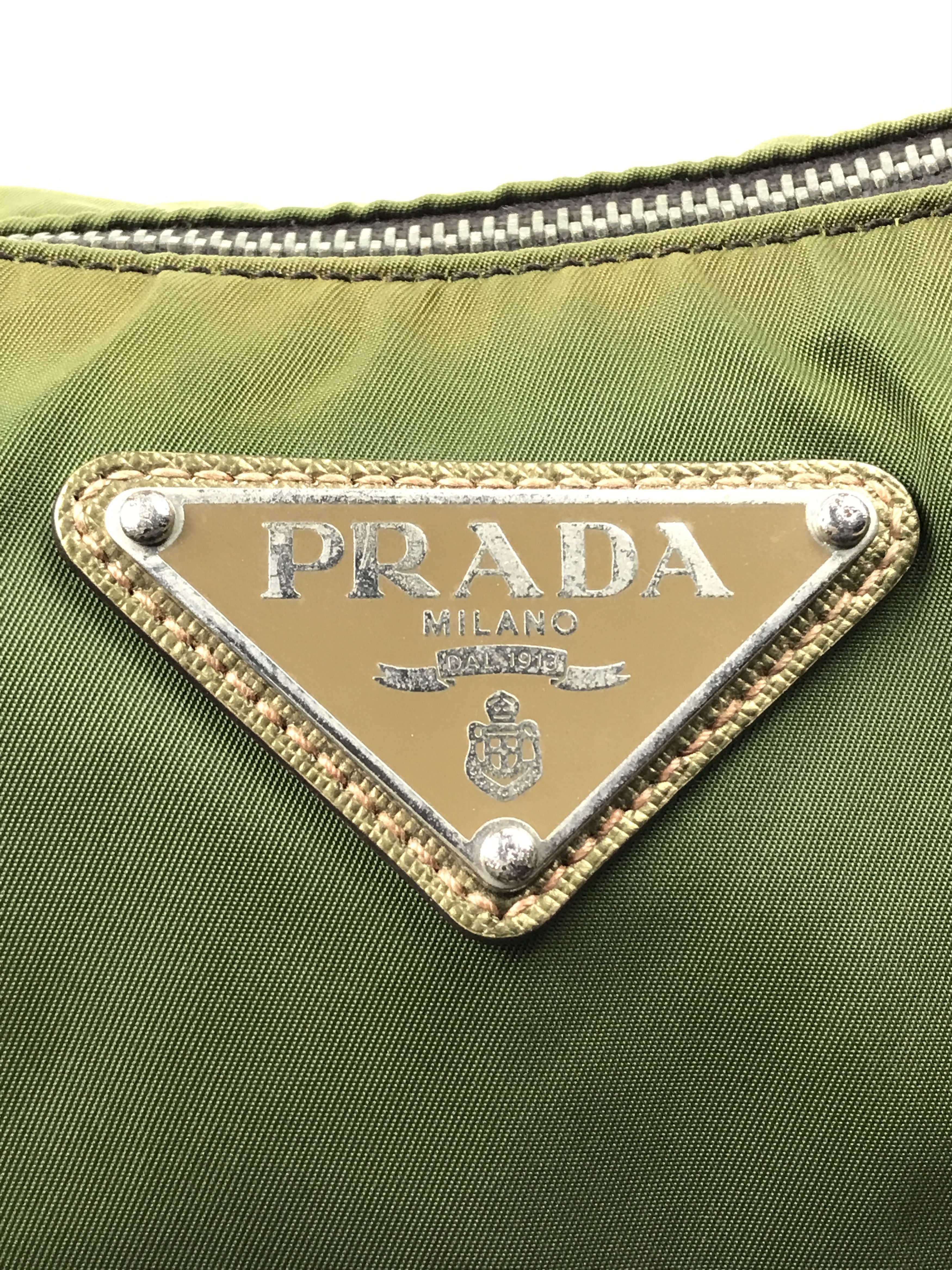Prada Vintage Prada Nylon Hobo Shoulder Bag Size ONE SIZE - 11 Thumbnail