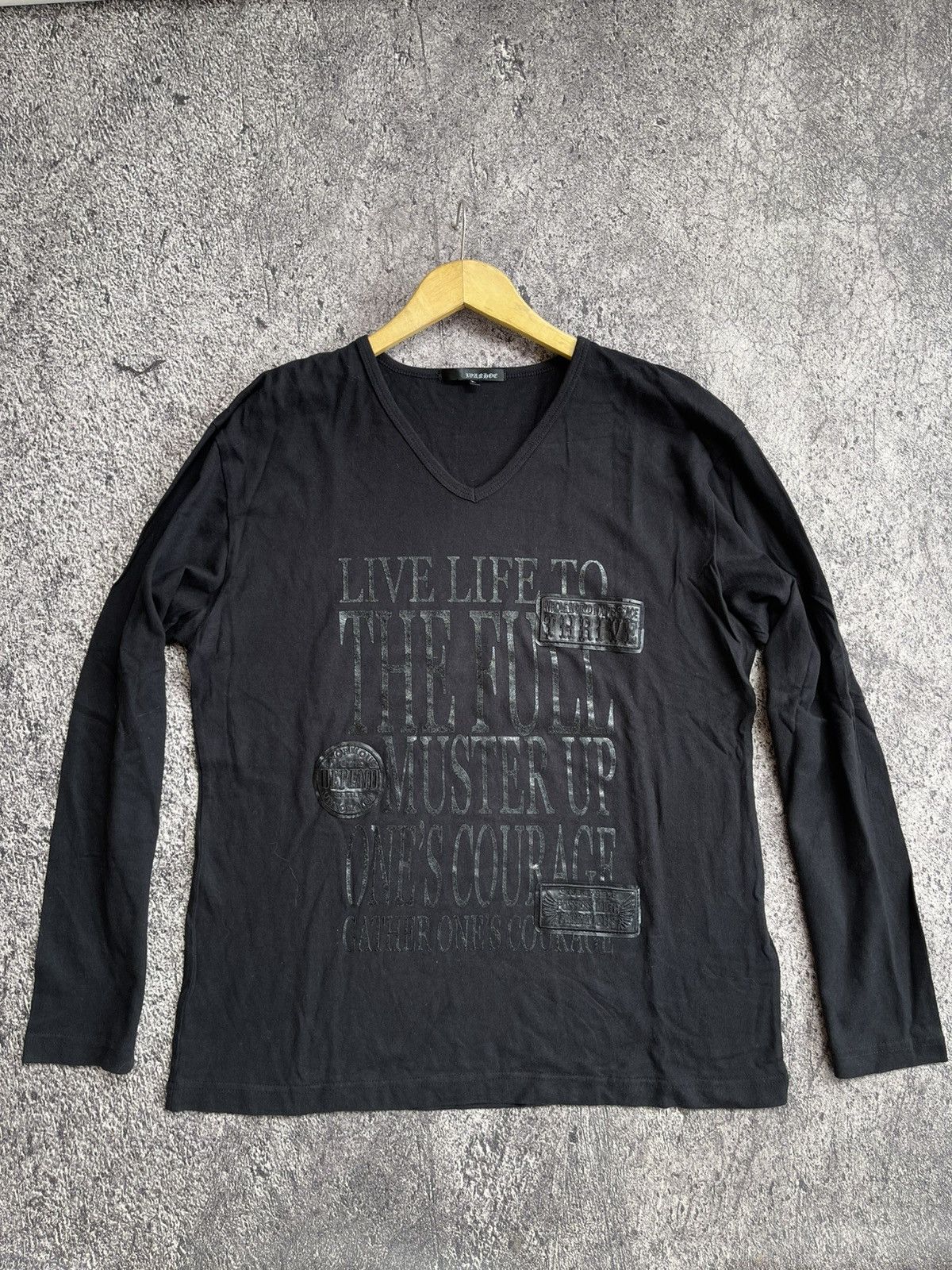 Japanese Brand Y2k Madhoc ifsixwasnine long sleeve Size US XL / EU 56 / 4 - 1 Thumbnail