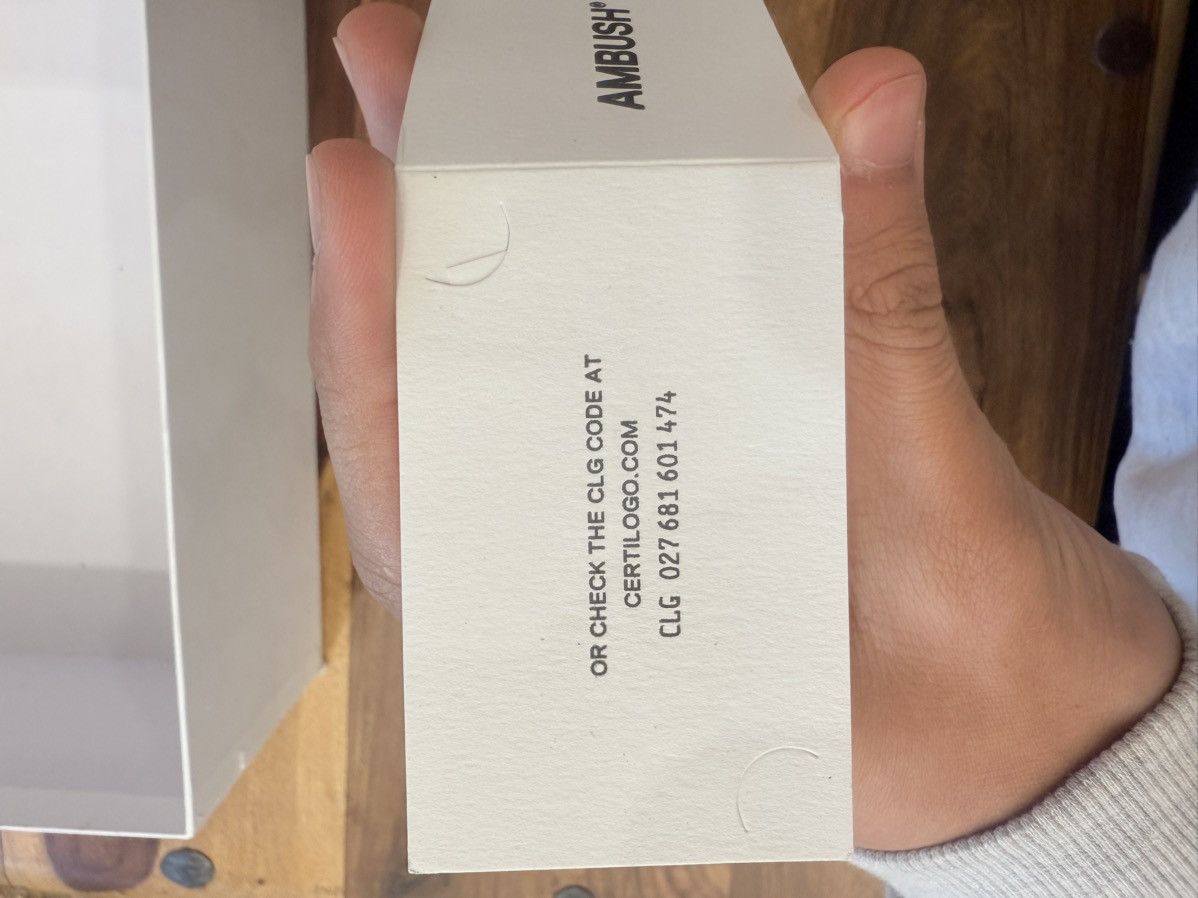 Ambush Design Ambush rubber boots white Size US 8 / EU 41 - 21 Thumbnail