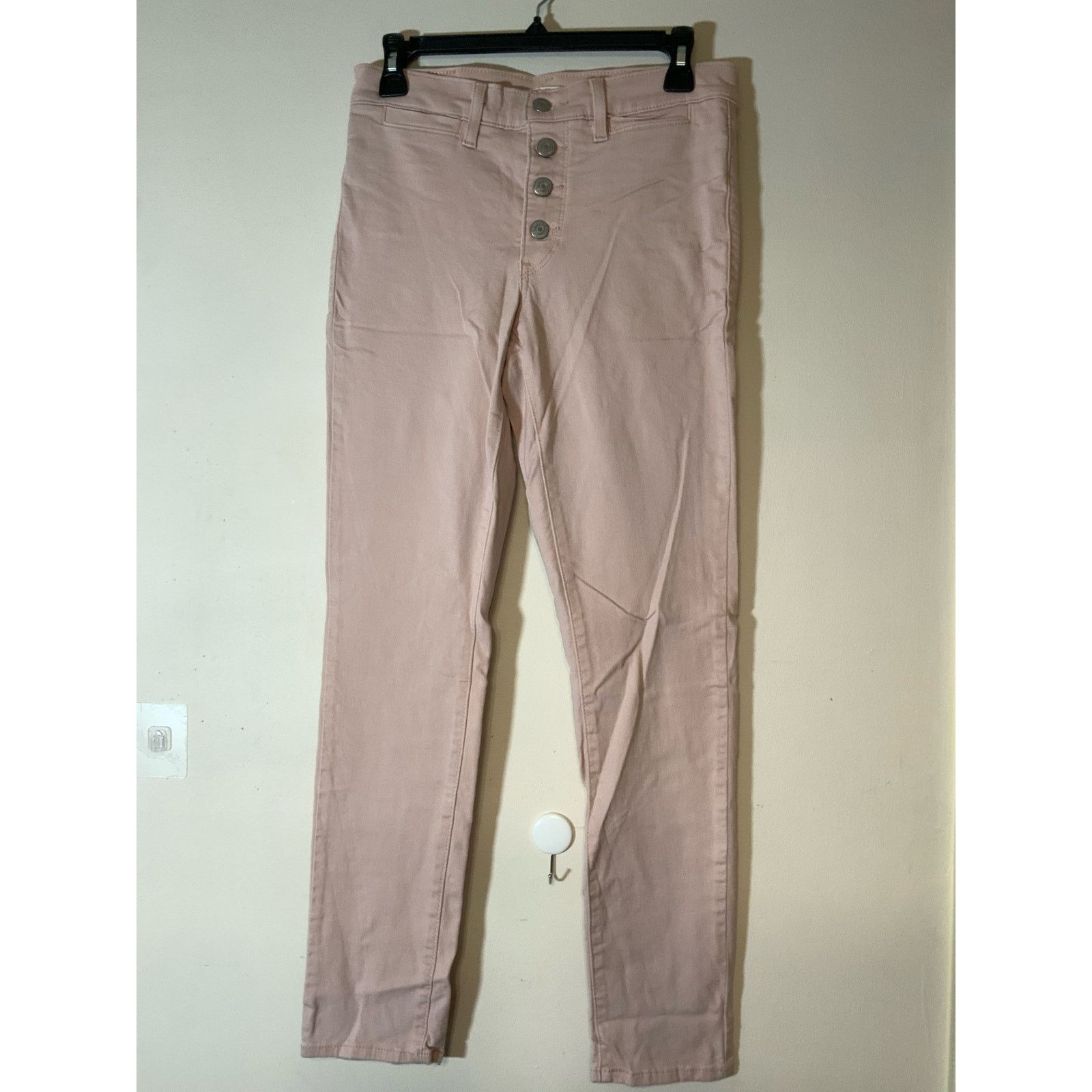 Levi's Levis's Strauss & Co 311 Shaping Skinny Light Pink Jeans Size 27" / US 4 / IT 40 - 1 Thumbnail