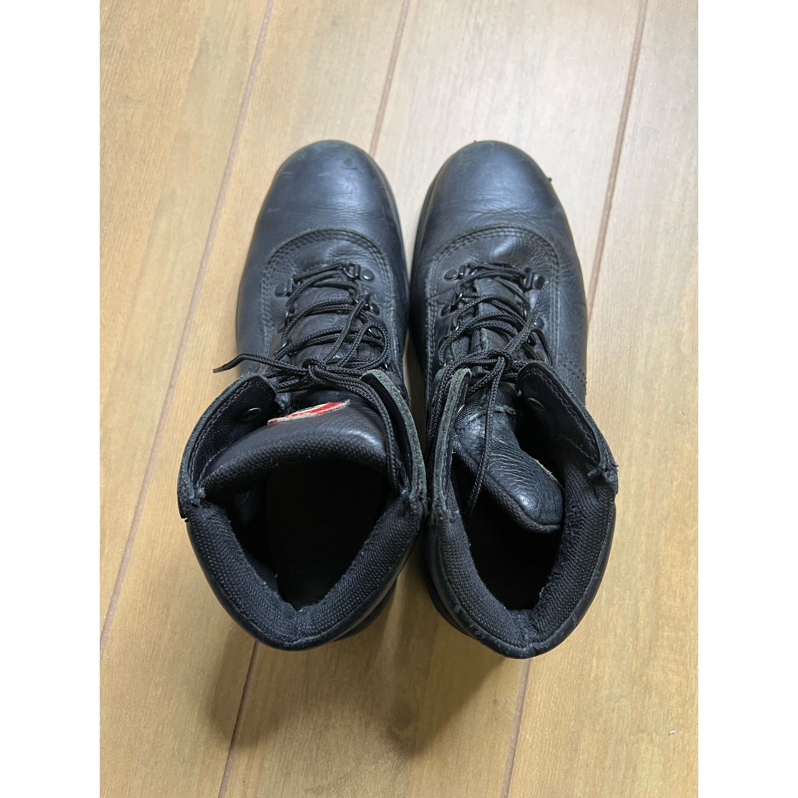 Vintage Irish Setter Men's Work Boots Size US 11 D Black Safety Toe Size US 11 / EU 44 - 6 Thumbnail