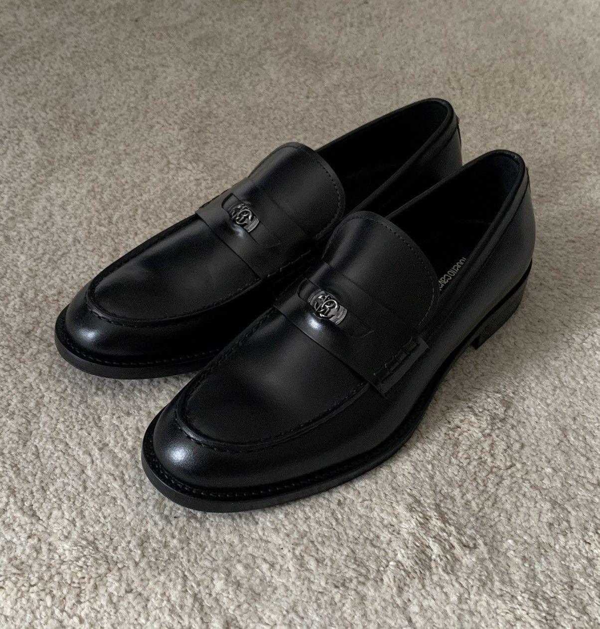 Roberto Cavalli Roberto Cavalli Murano Loafer Black EU44 Size US 11 / EU 44 - 1 Thumbnail