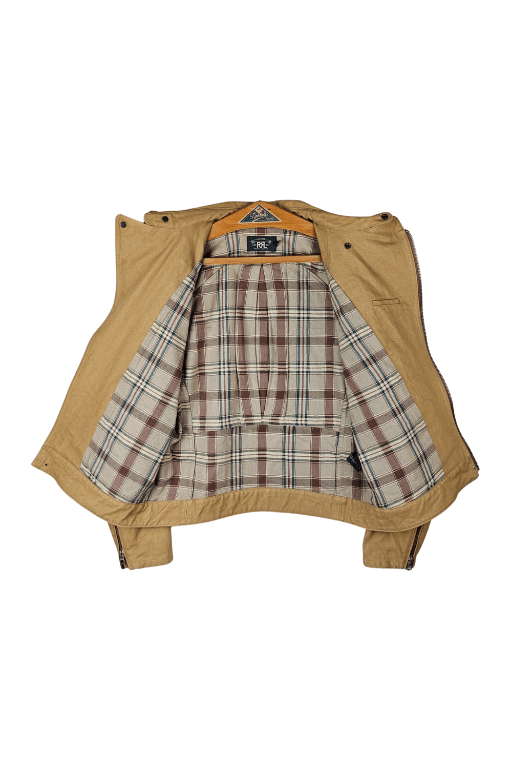 RRL Ralph Lauren RRL / Double RL Canvas Asym Moto Jacket - late-00s Size US M / EU 48-50 / 2 - 12 Thumbnail