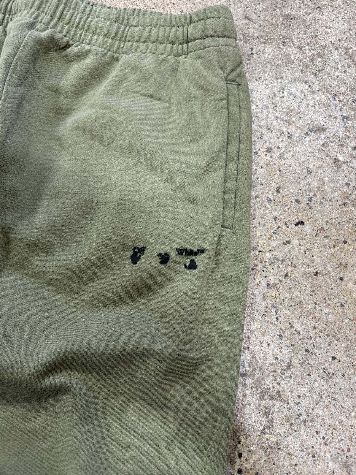 Off-White Off-White Logo Sweatpants NEW 750$ Size US 36 / EU 52 - 2 Thumbnail