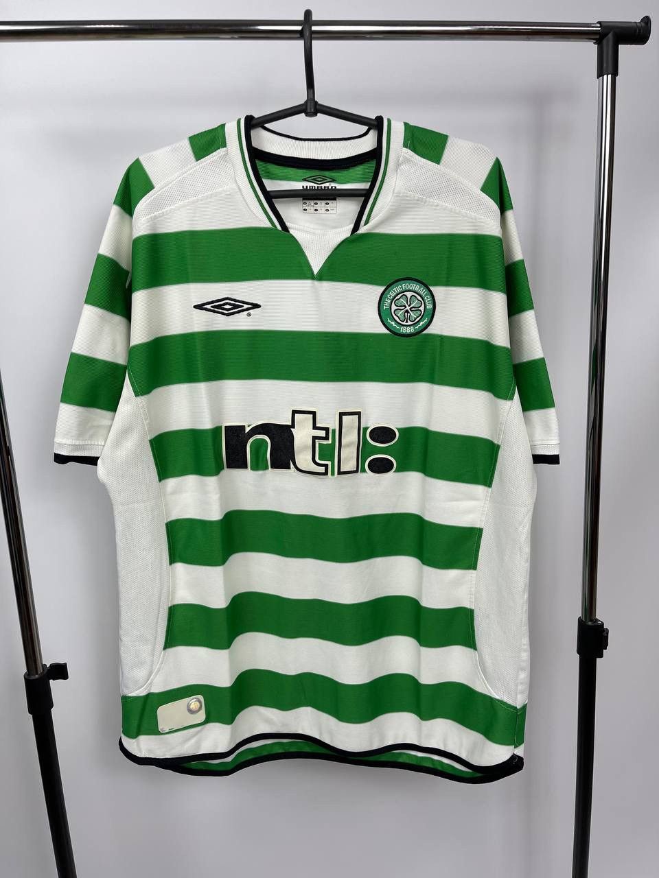 Umbro CELTIC 2002 2003 HOME FOOTBALL SHIRT SOCCER JERSEY UMBRO XL Size US XL / EU 56 / 4 - 1 Thumbnail