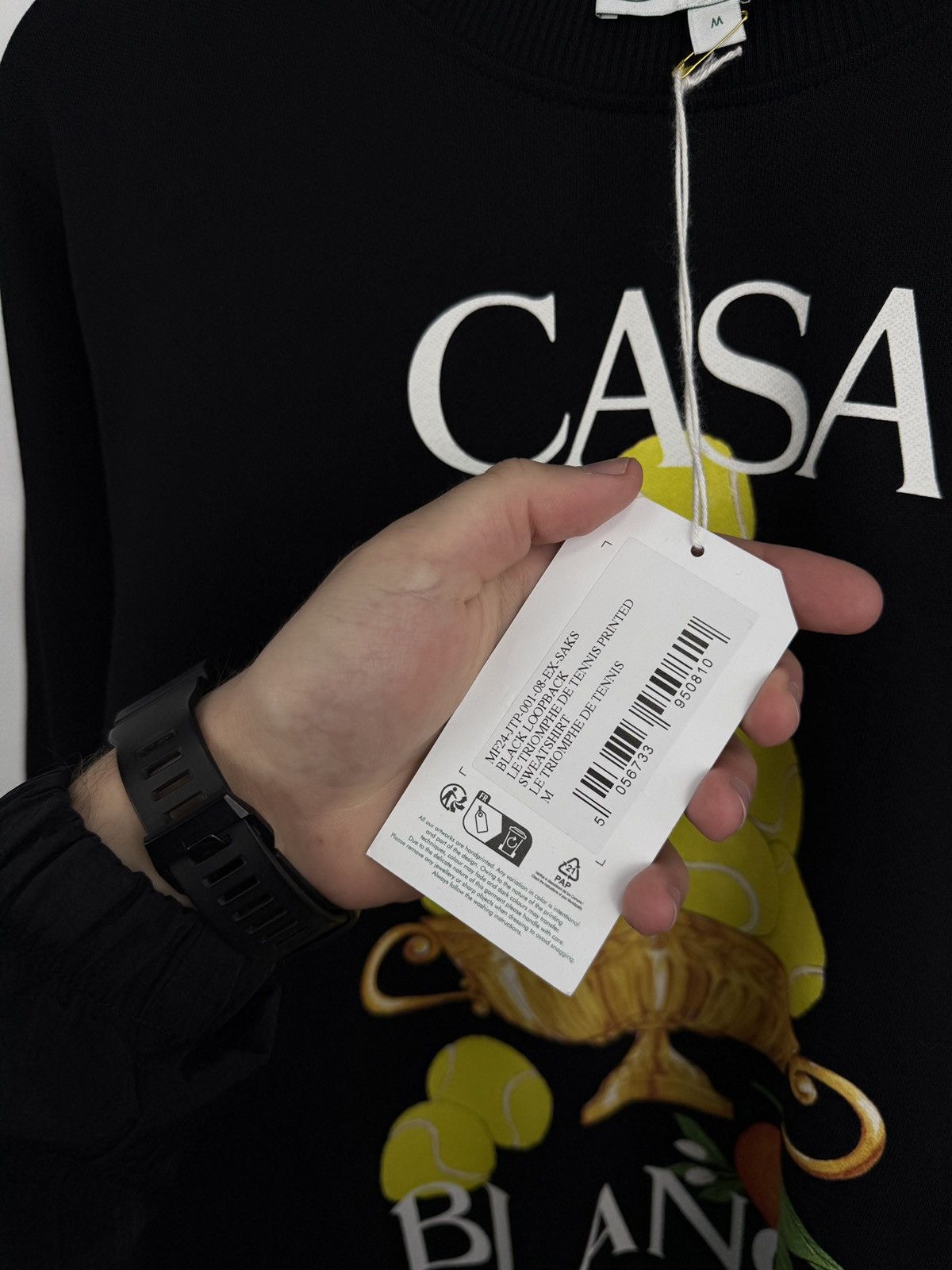 Casablanca ❗️NEW 🇫🇷 Casablanca Tennis Club Tennis Balls Print Sweatshirt Size US L / EU 52-54 / 3 - 11 Thumbnail