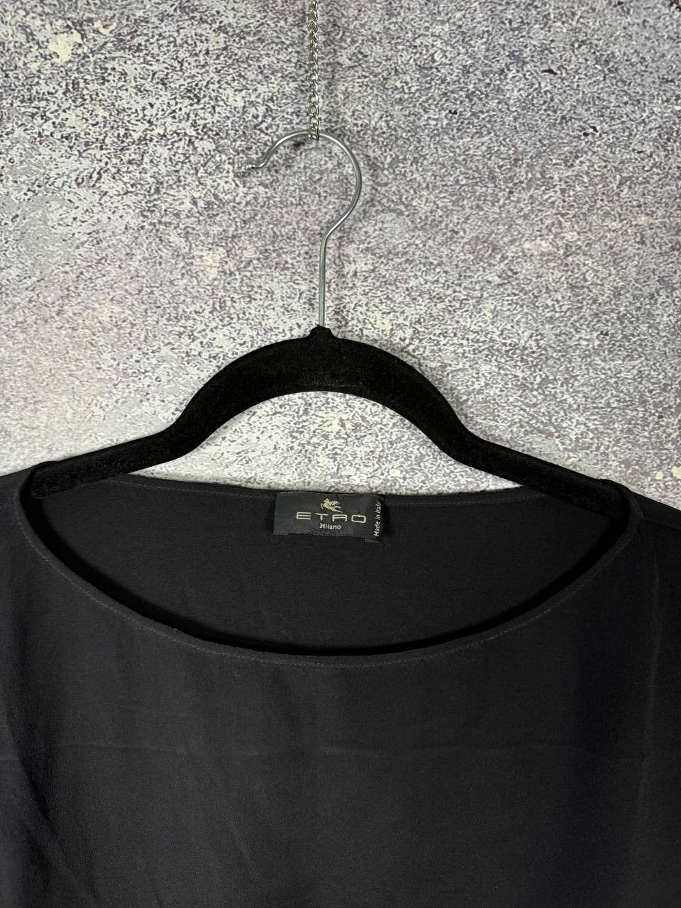 Etro × Vintage Vintage ETRO Silk Oversized Wide Sleeve Top Woman Medium Size M / US 6-8 / IT 42-44 - 3 Thumbnail