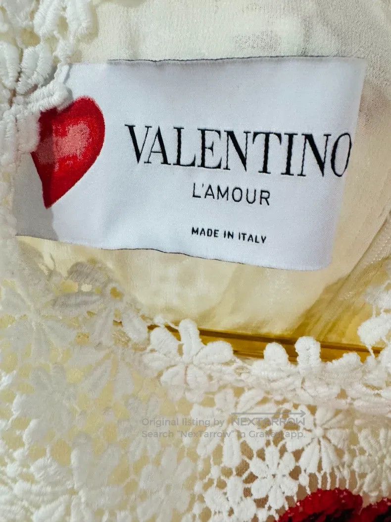 Valentino Valentino Lace dress Size L / US 10 / IT 46 - 4 Thumbnail