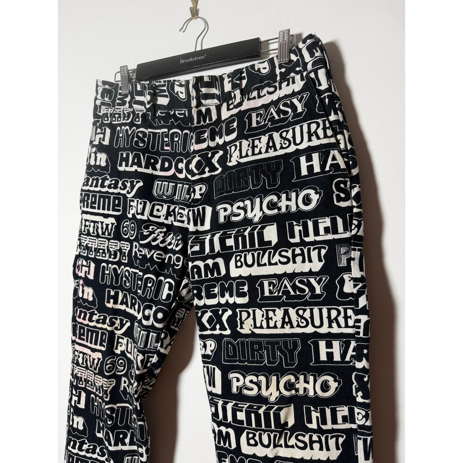 Supreme Supreme Hysteric Glamour Text Work Pant Size US 32 / EU 48 - 2 Thumbnail