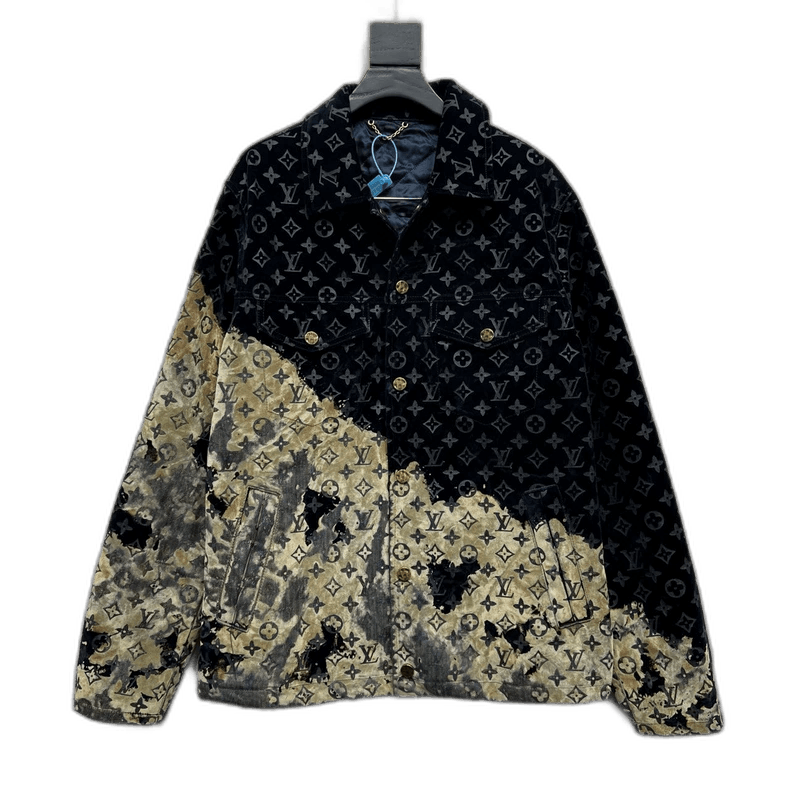 Louis Vuitton Louis Vuitton Fire Cloud Denim Jacket-2506 Size US XXL / EU 58 / 5 - 1 Thumbnail
