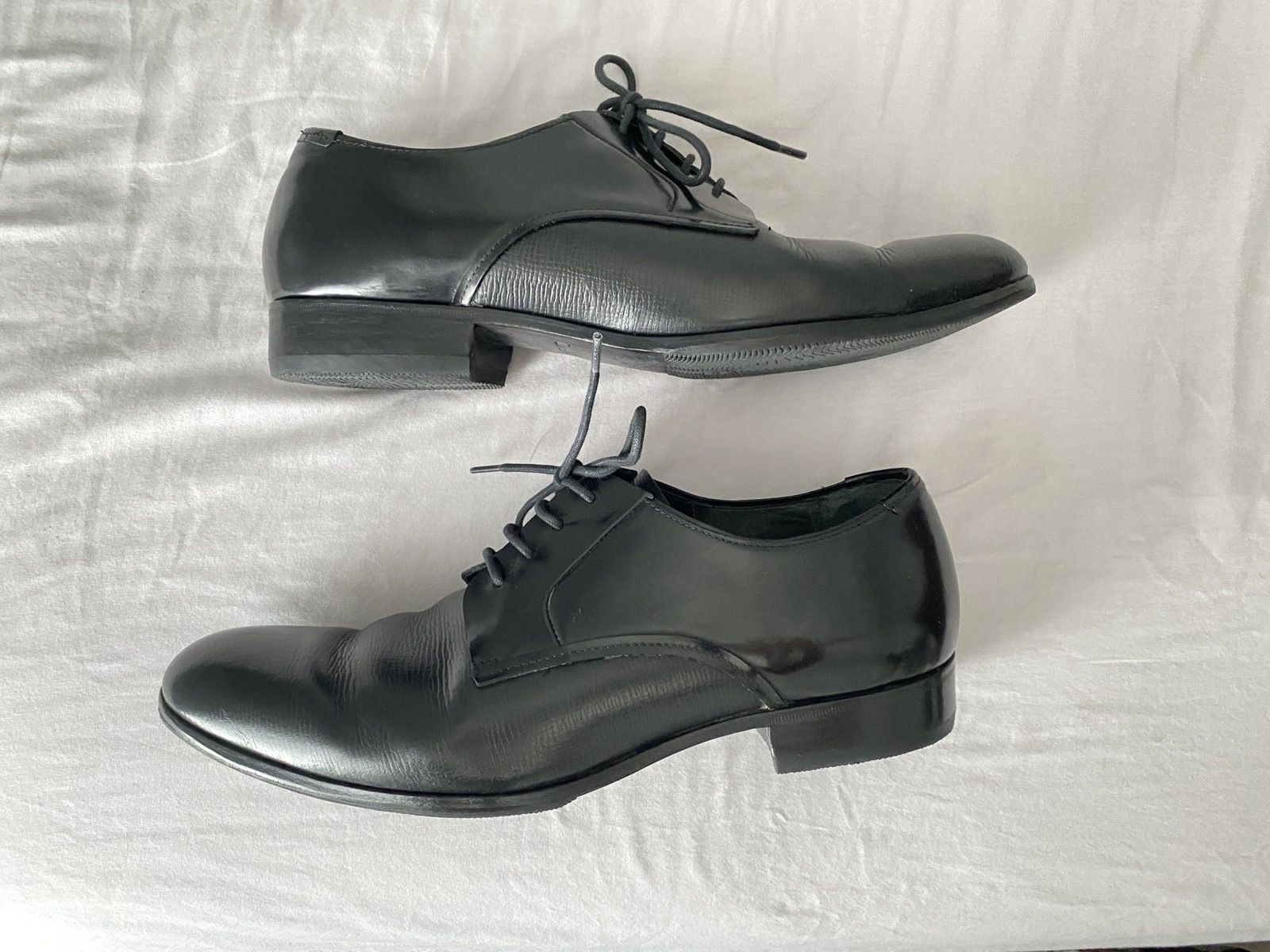 Lanvin Leather and Patent Leather Dress Shoe - Lanvin Size US 10 / EU 43 - 4 Thumbnail