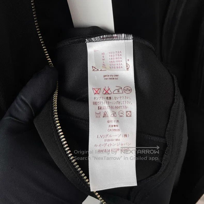 Louis Vuitton Louis Vuitton Black Dress Size XS / US 0-2 / IT 36-38 - 8 Thumbnail