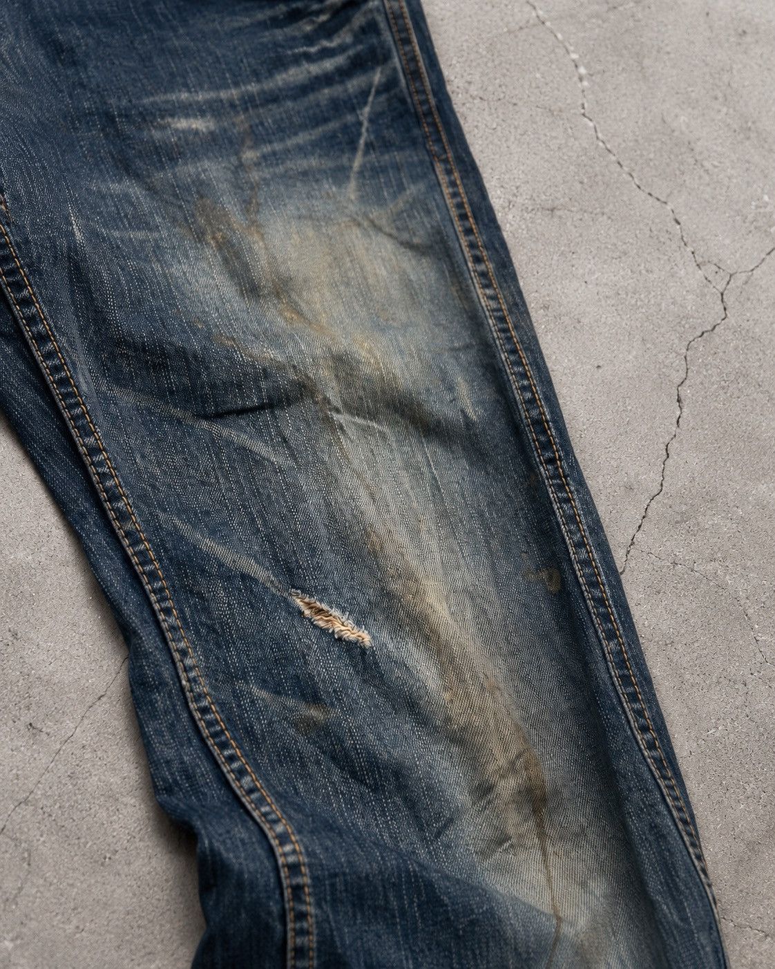 Japanese Brand BLUE WAY/ made in nippon flare jeans Size US 29 - 5 Thumbnail