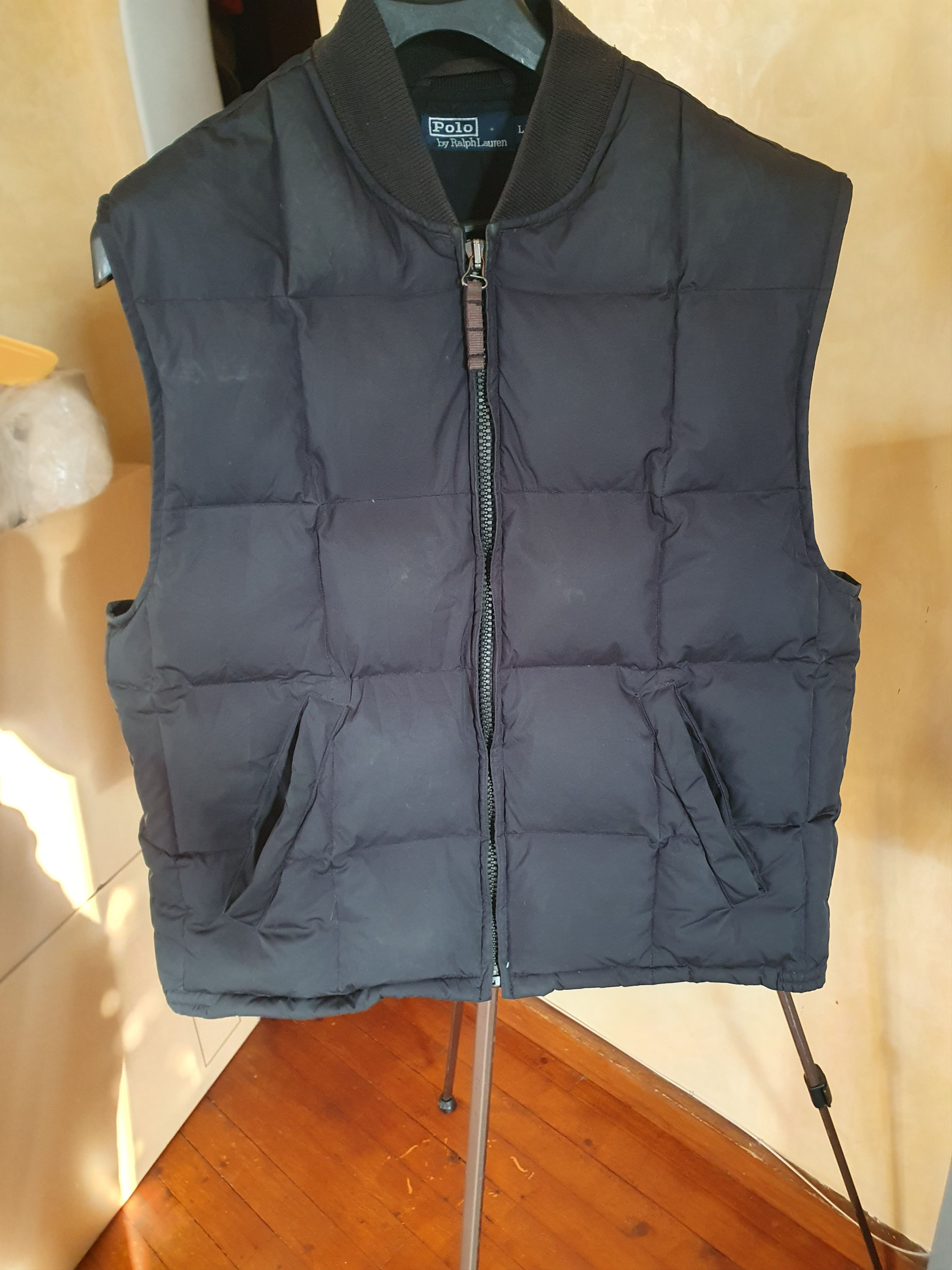 Polo Ralph Lauren Vintage Down Puffer Vest sz L