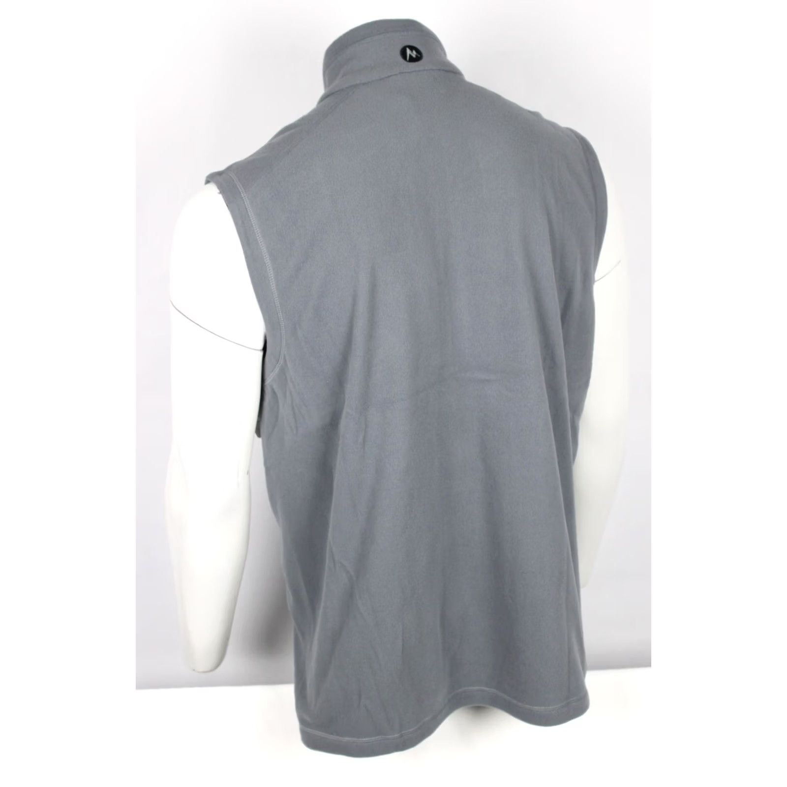 Marmot Marmot Men's Rocklin Fleece Vest Full Zip L Large Steel Onyx Gray Vest Size US L / EU 52-54 / 3 - 2 Thumbnail