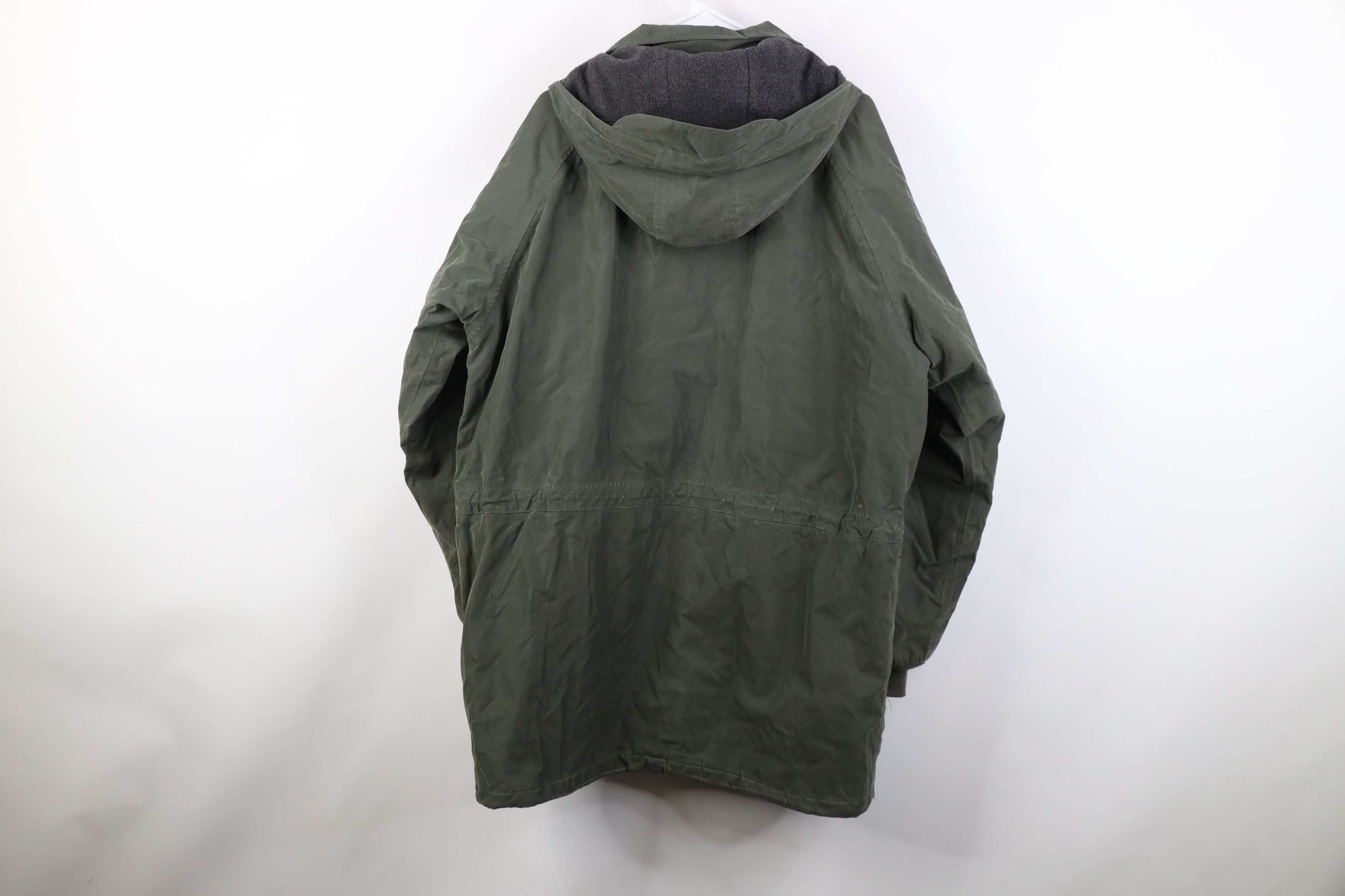 Orvis Vintage Orvis Fishing Lined Microfiber Hooded Parka Jacket Size US L / EU 52-54 / 3 - 12 Thumbnail